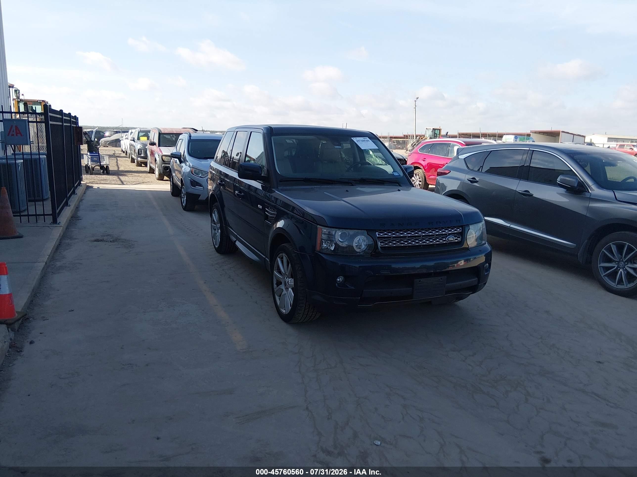 2013 Land Rover Range Rover Sport HSE Lux, VIN SALSK2D42DA783018 — Normal wear