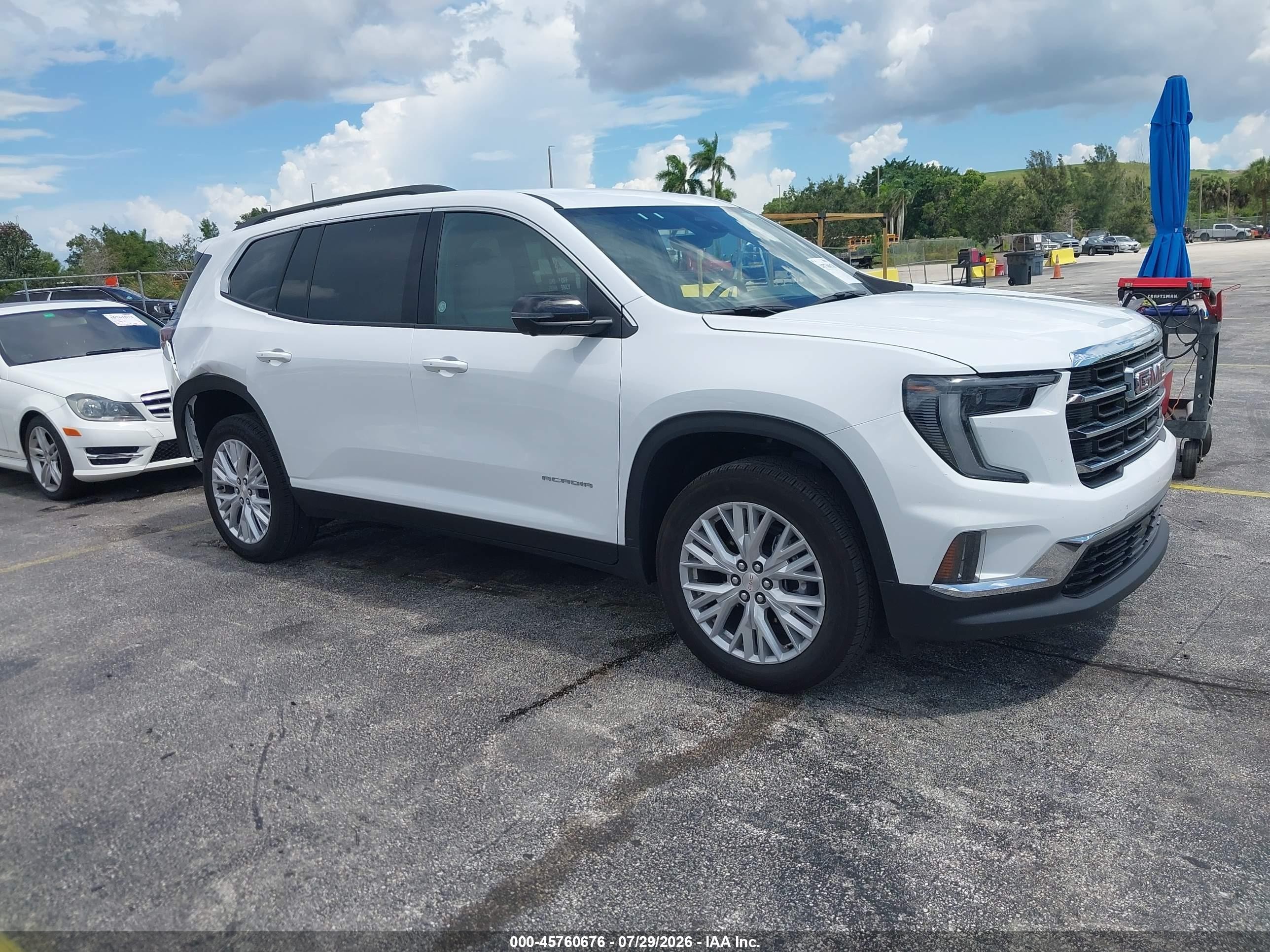 2026 GMC Acadia FWD Elevation, VIN 1GKENKKS4TJ248515 — Rear end