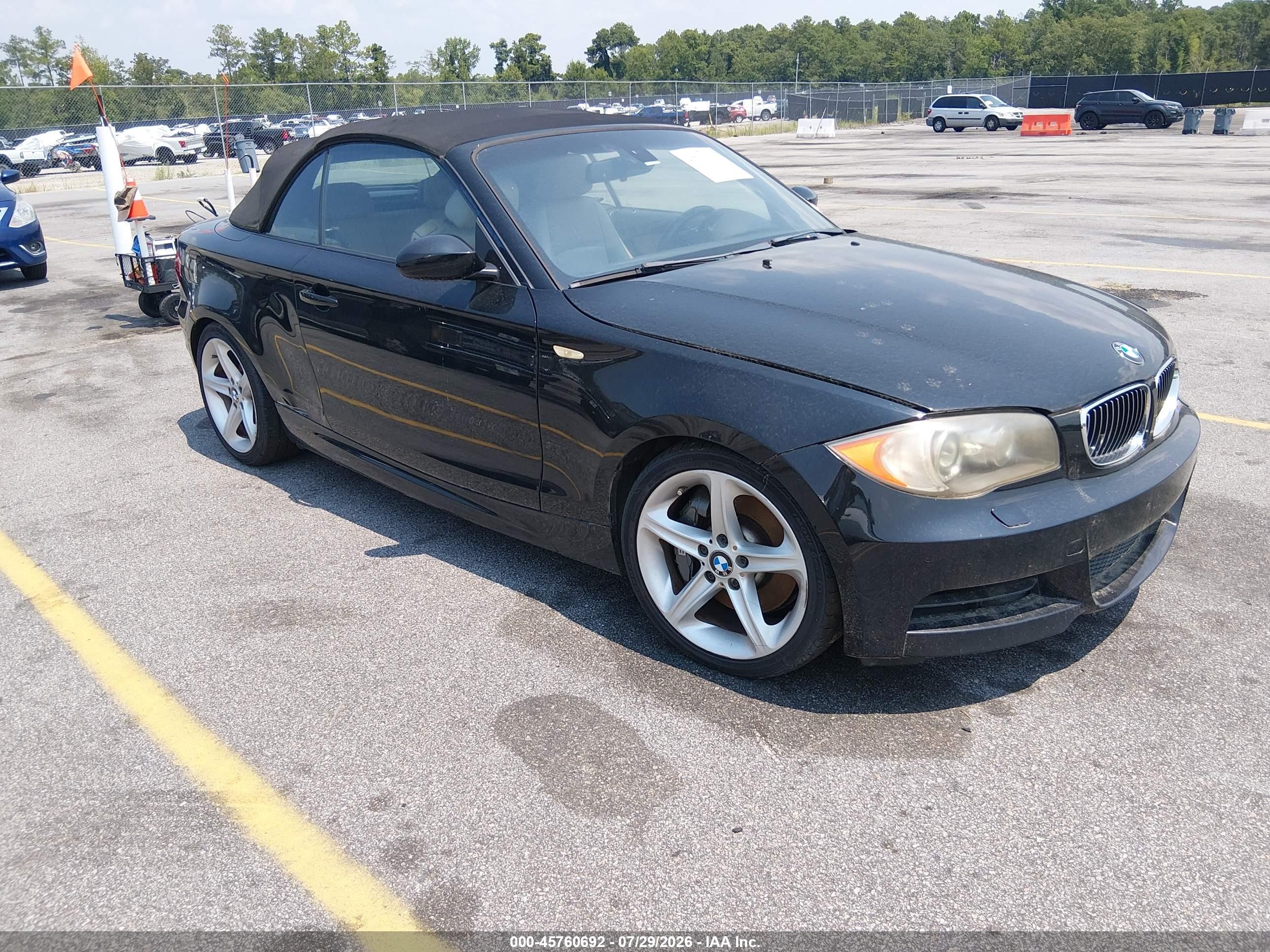 2009 BMW 1 Series 135i, VIN WBAUN93529VK40078 — Normal wear