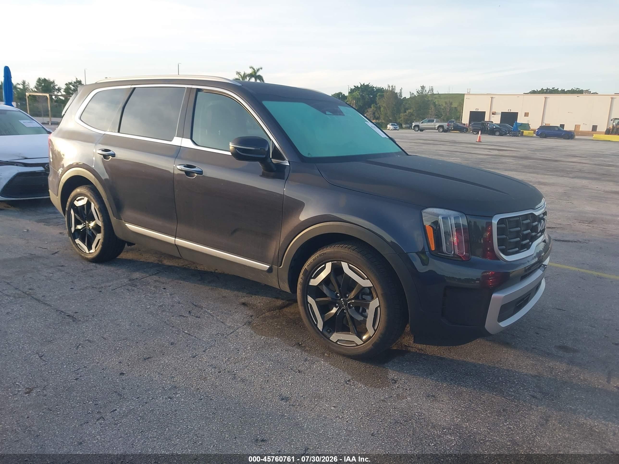 2025 Kia Telluride S, VIN 5XYP6DGC2SG588064 — Rear end