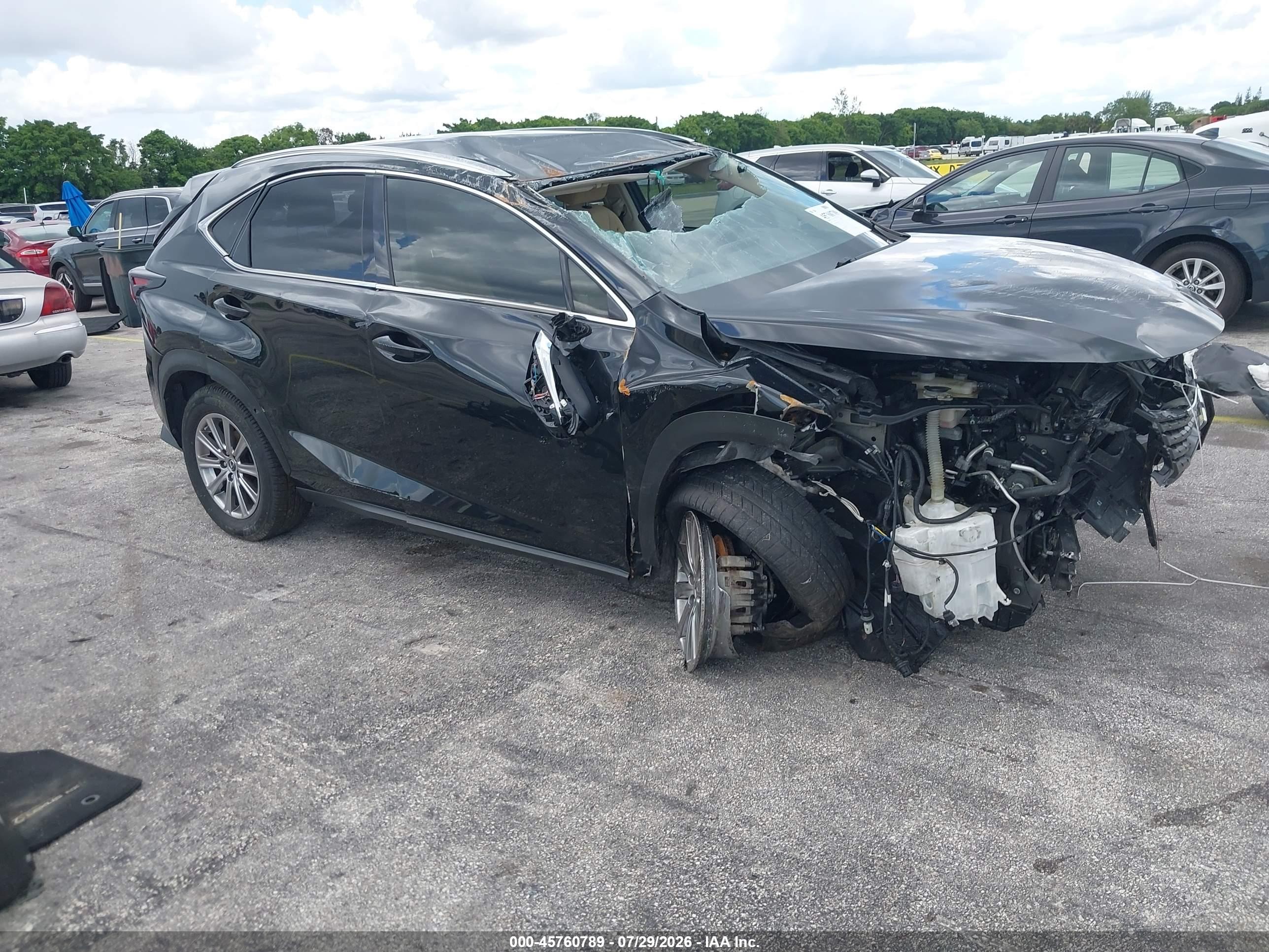 2021 Lexus NX 300, VIN JTJDARBZ6M2182776 — Обычный износ