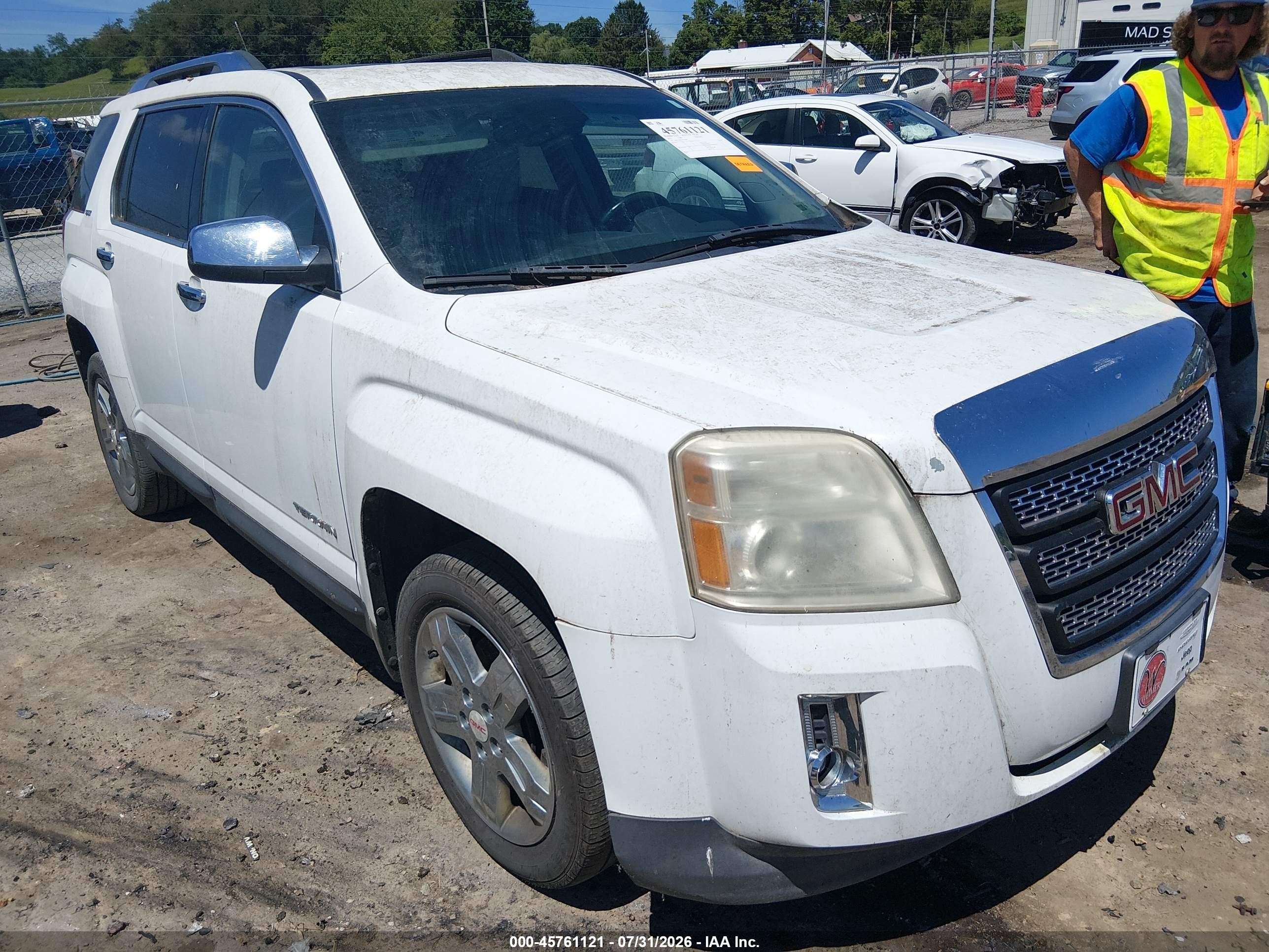 2012 GMC Terrain SLT-2, VIN 2GKFLXEK5C6312402 — Normal wear