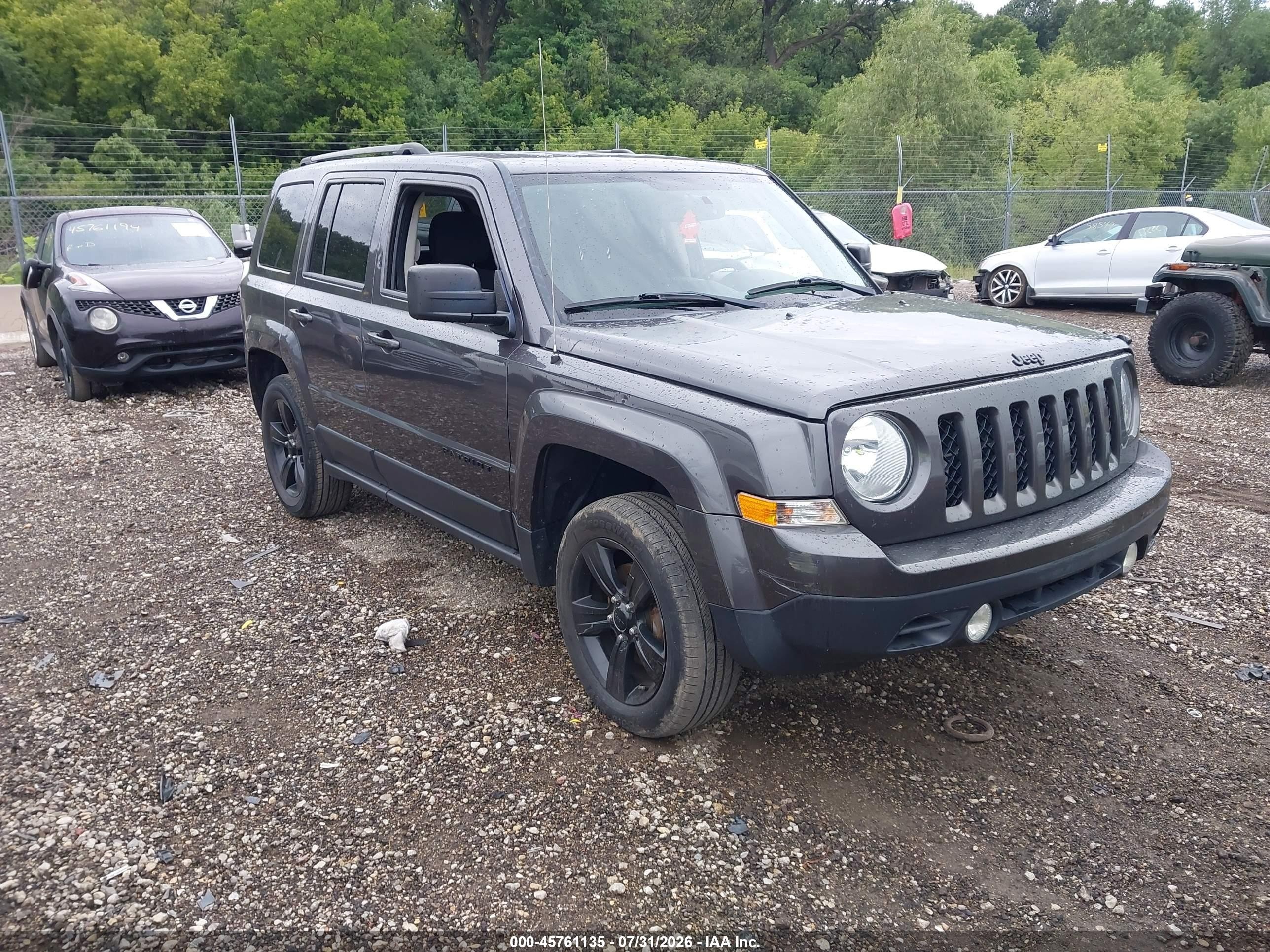 2015 Jeep Patriot Sport, VIN 1C4NJRBB3FD317472 — Normal wear
