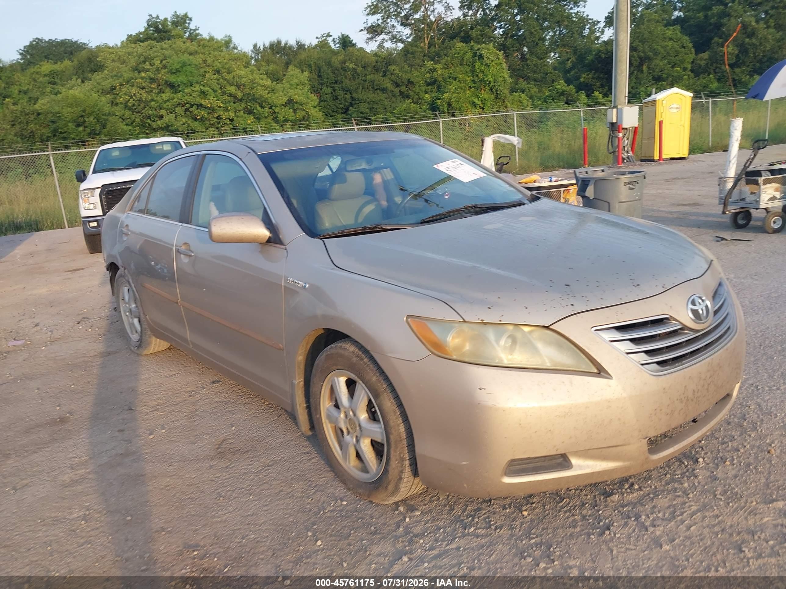 2009 Toyota Camry, VIN 4T1BB46KX9U087281 — Rear end