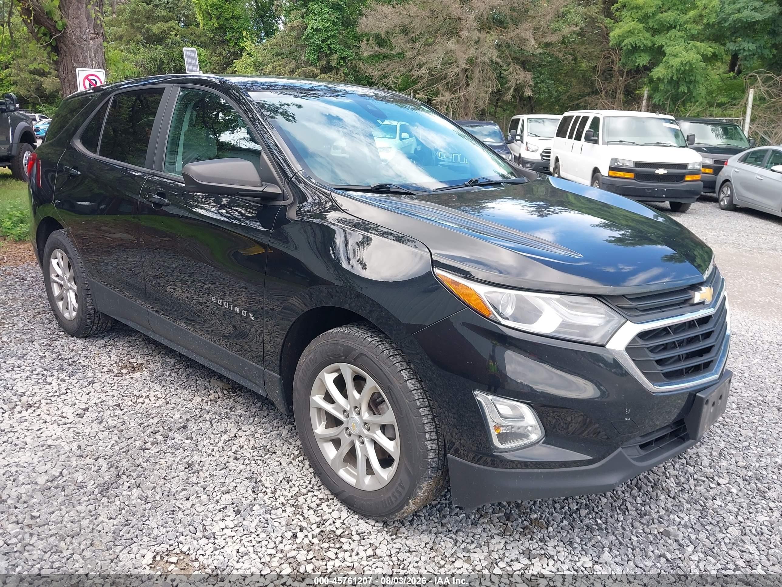 2021 Chevrolet Equinox LS, VIN 2GNAXSEVXM6162206 — Normal wear
