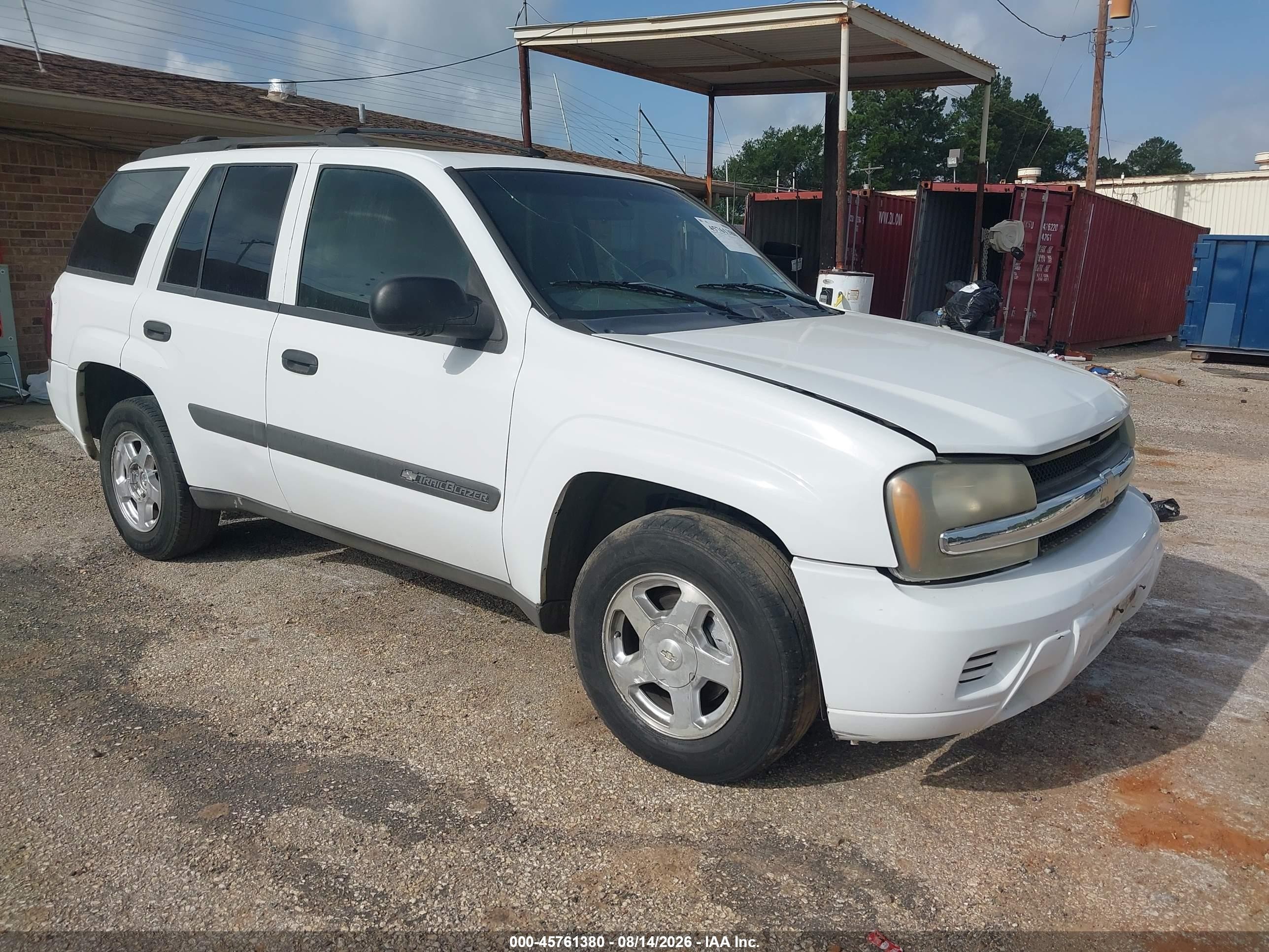 2004 Chevrolet TrailBlazer LS, VIN 1GNDS13S142109633 — Обычный износ