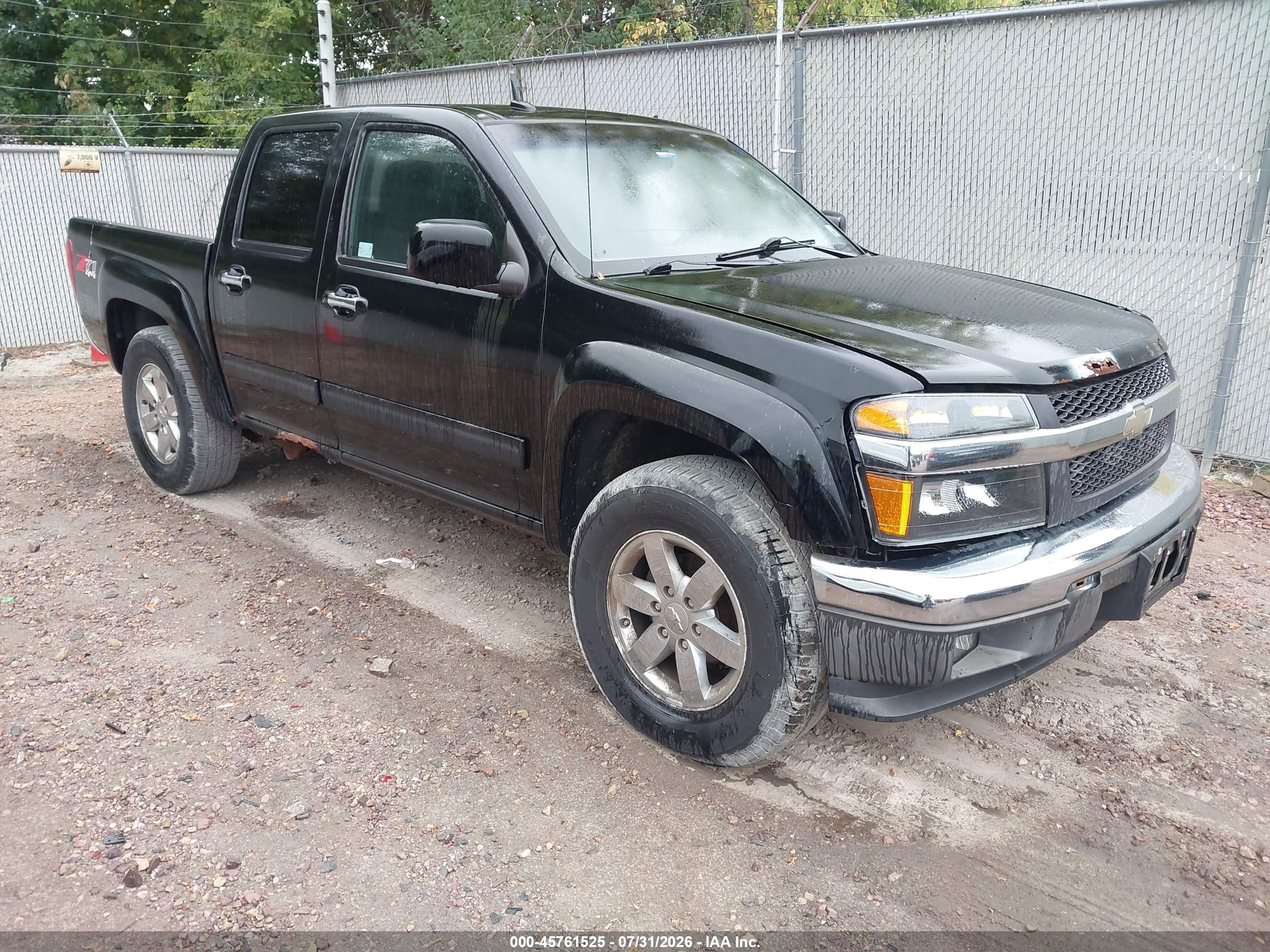 2011 Chevrolet Colorado 2LT, VIN 1GCHTDFEXB8108781 — Обычный износ