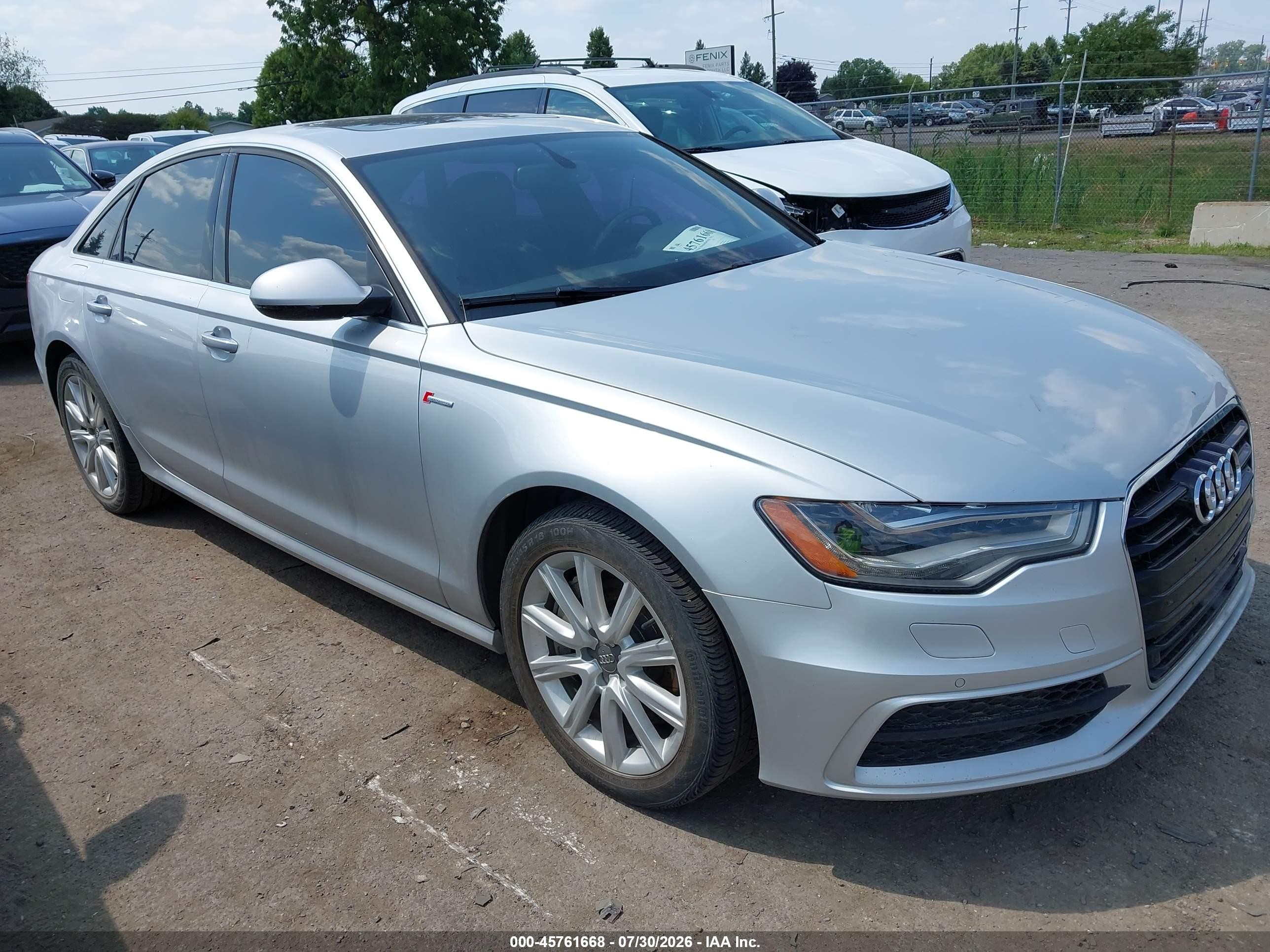 2012 Audi A6 Prestige, VIN WAUHGAFCXCN076139 — Normal wear