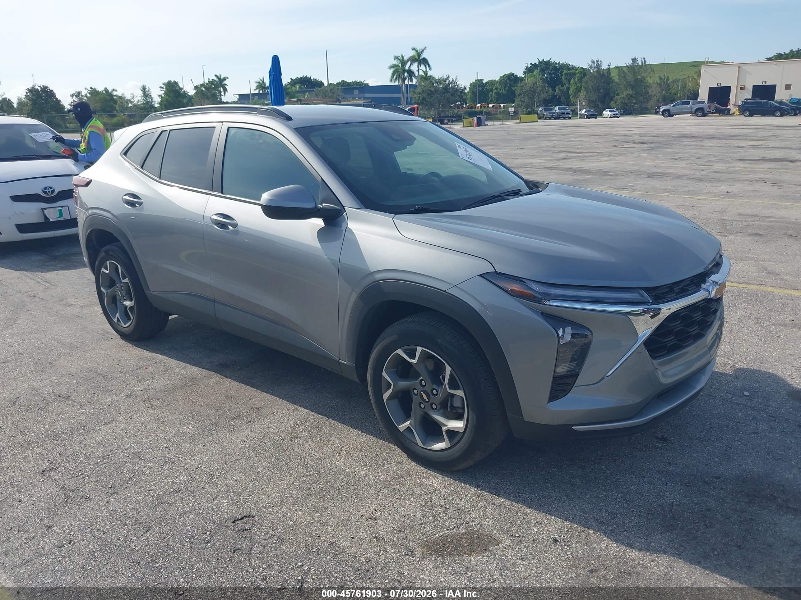 2025 Chevrolet Trax LT, VIN KL77LHEP1SC243938 — Hail