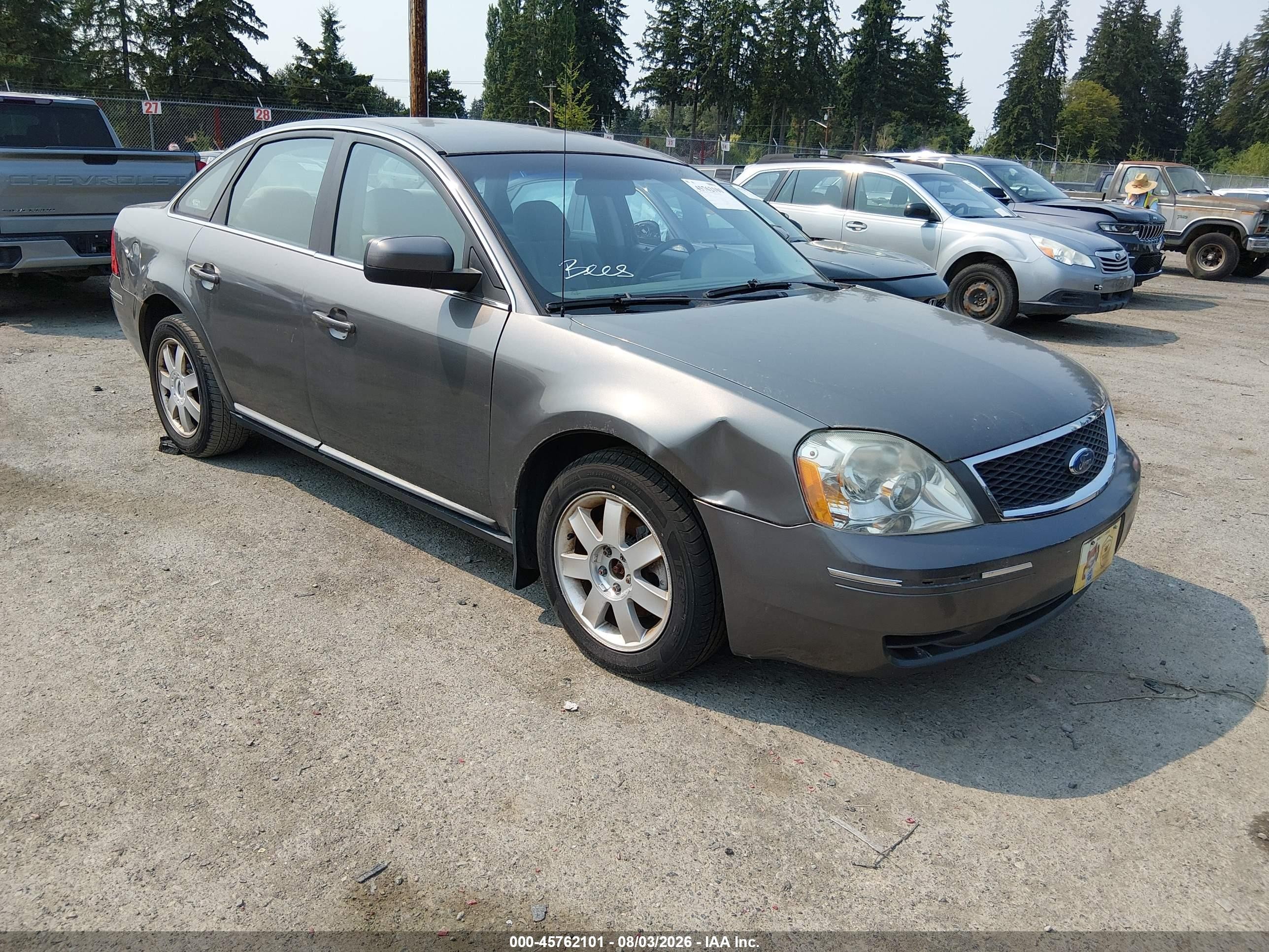 2006 Ford Five Hundred SE, VIN 1FAFP23146G162810 — Normal wear