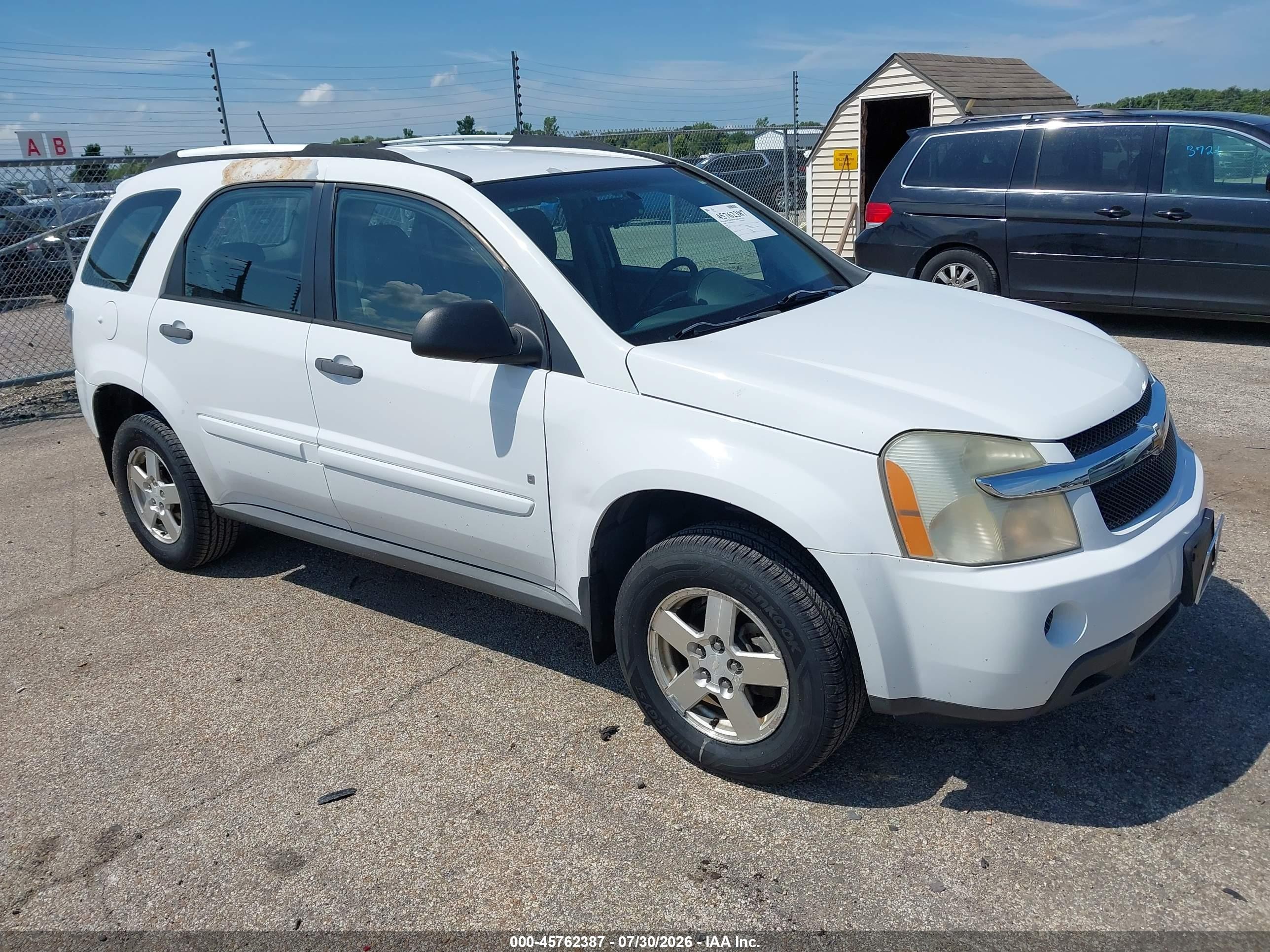 2008 Chevrolet Equinox LS, VIN 2CNDL13F686323580 — Normal wear