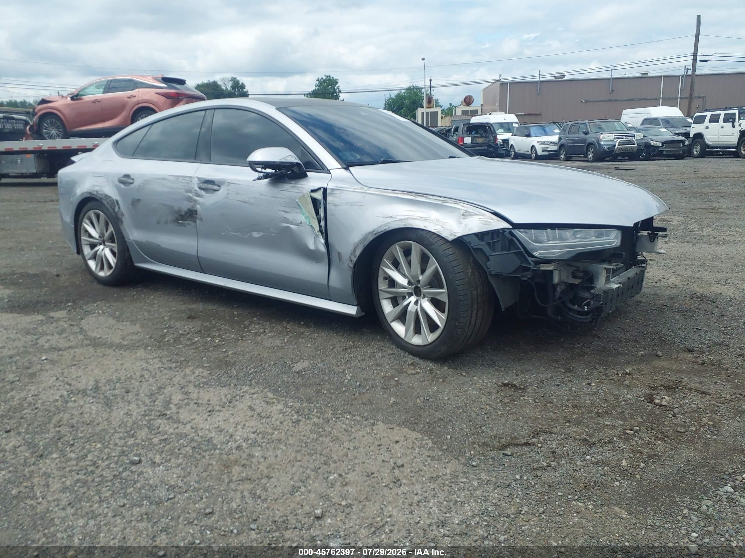 2016 Audi A7 Prestige, VIN WAU2GAFC9GN037022 — Front end