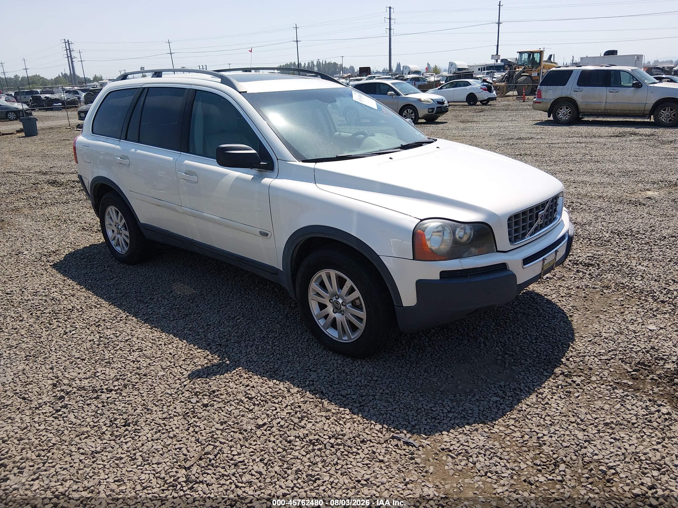 2006 Volvo XC90 4.4L V8, VIN YV4CZ852261244907 — Обычный износ