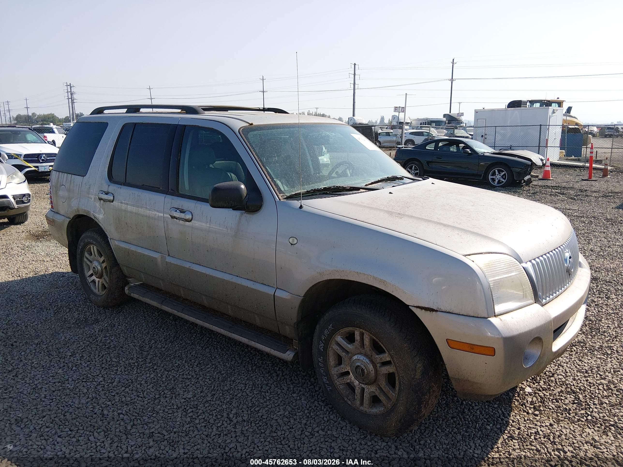 2003 Mercury Mountaineer Convenience, VIN 4M2ZU86W53ZJ31215 — Обычный износ