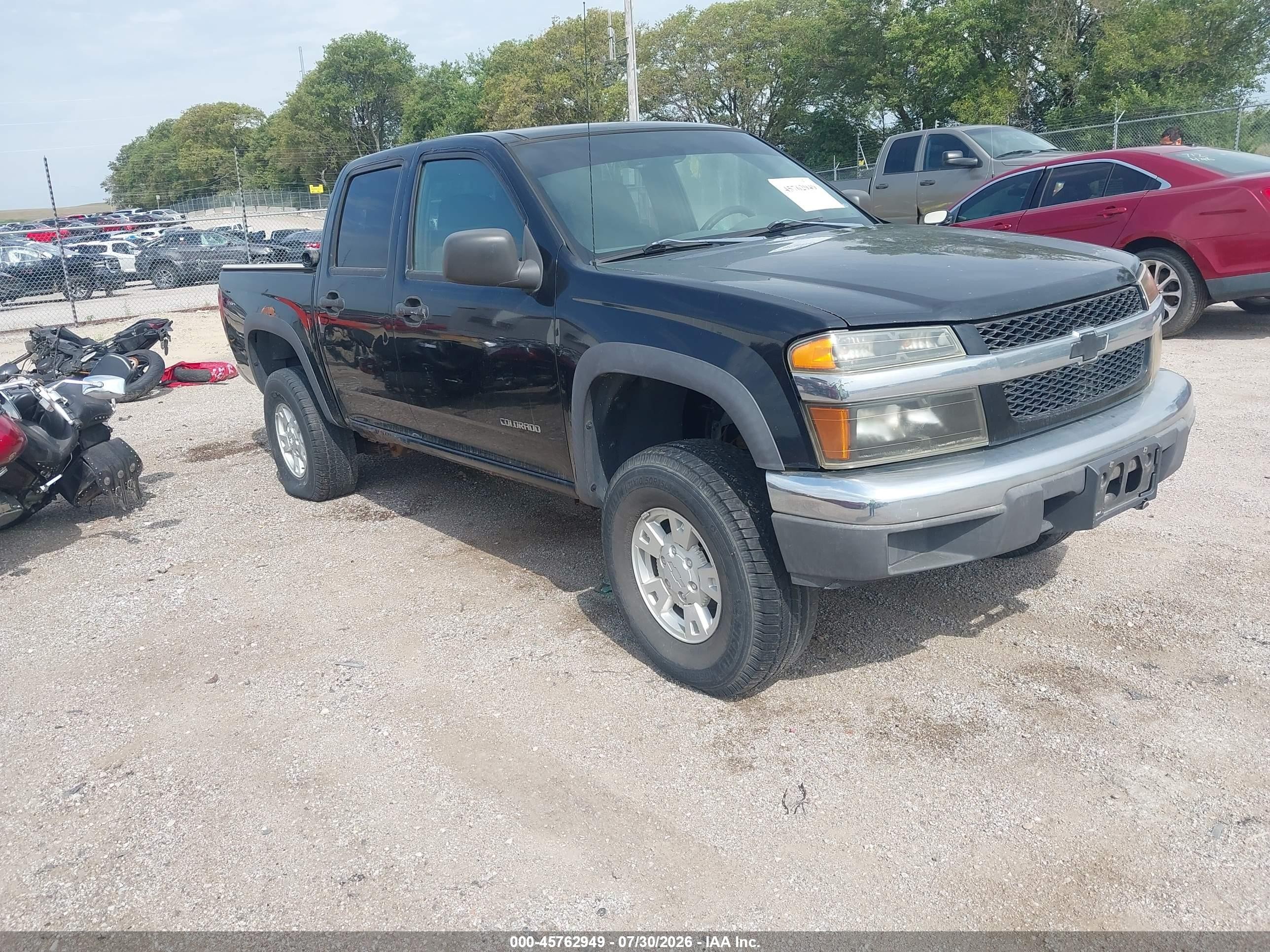 2005 Chevrolet Colorado 1SC LS Z85, VIN 1GCDT136458115143 — Normal wear