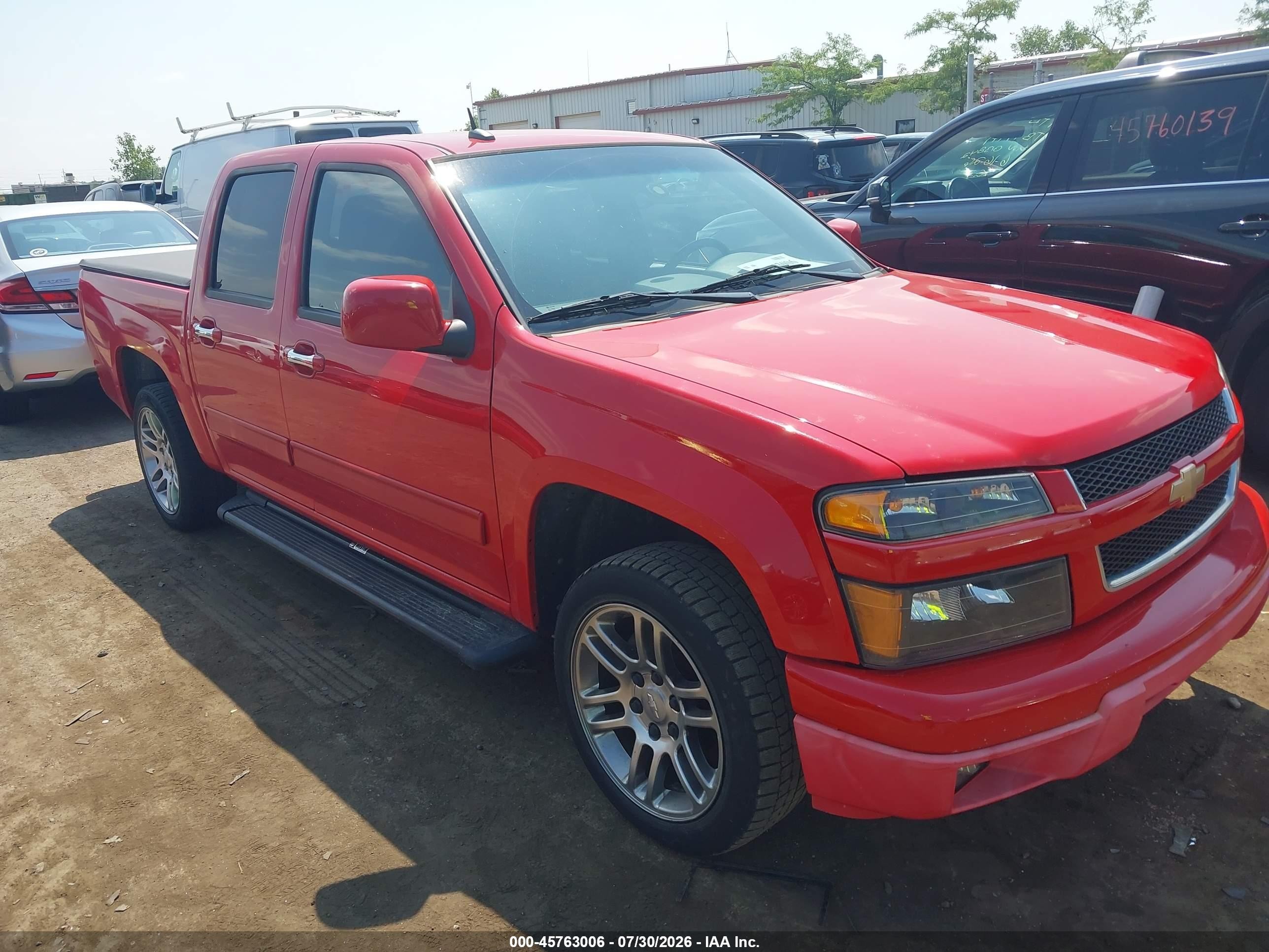 2012 Chevrolet Colorado 1LT, VIN 1GCDSCF96C8166225 — Normal wear