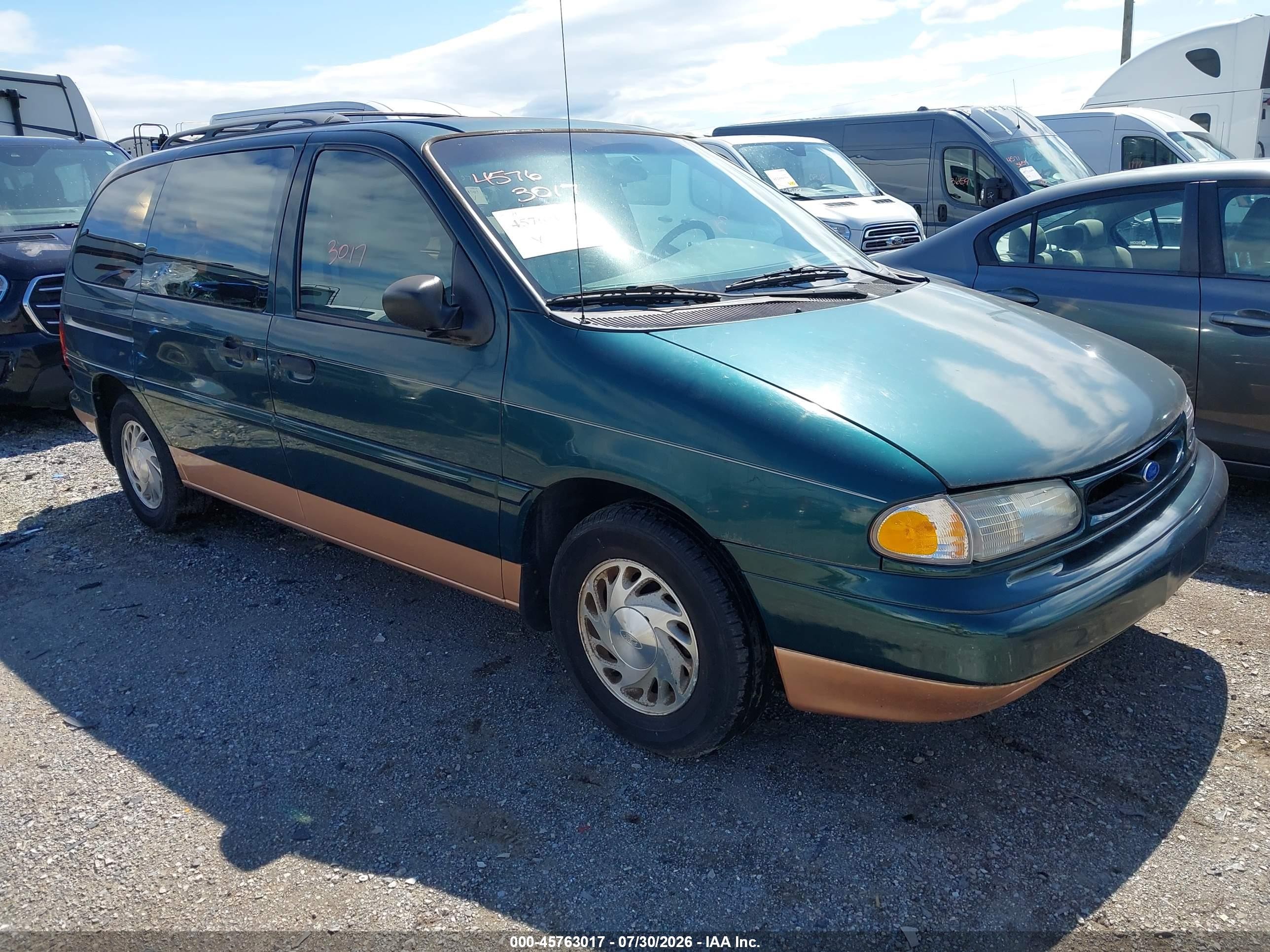 1995 Ford Windstar GL, VIN 2FMDA5145SBB69408 — Normal wear