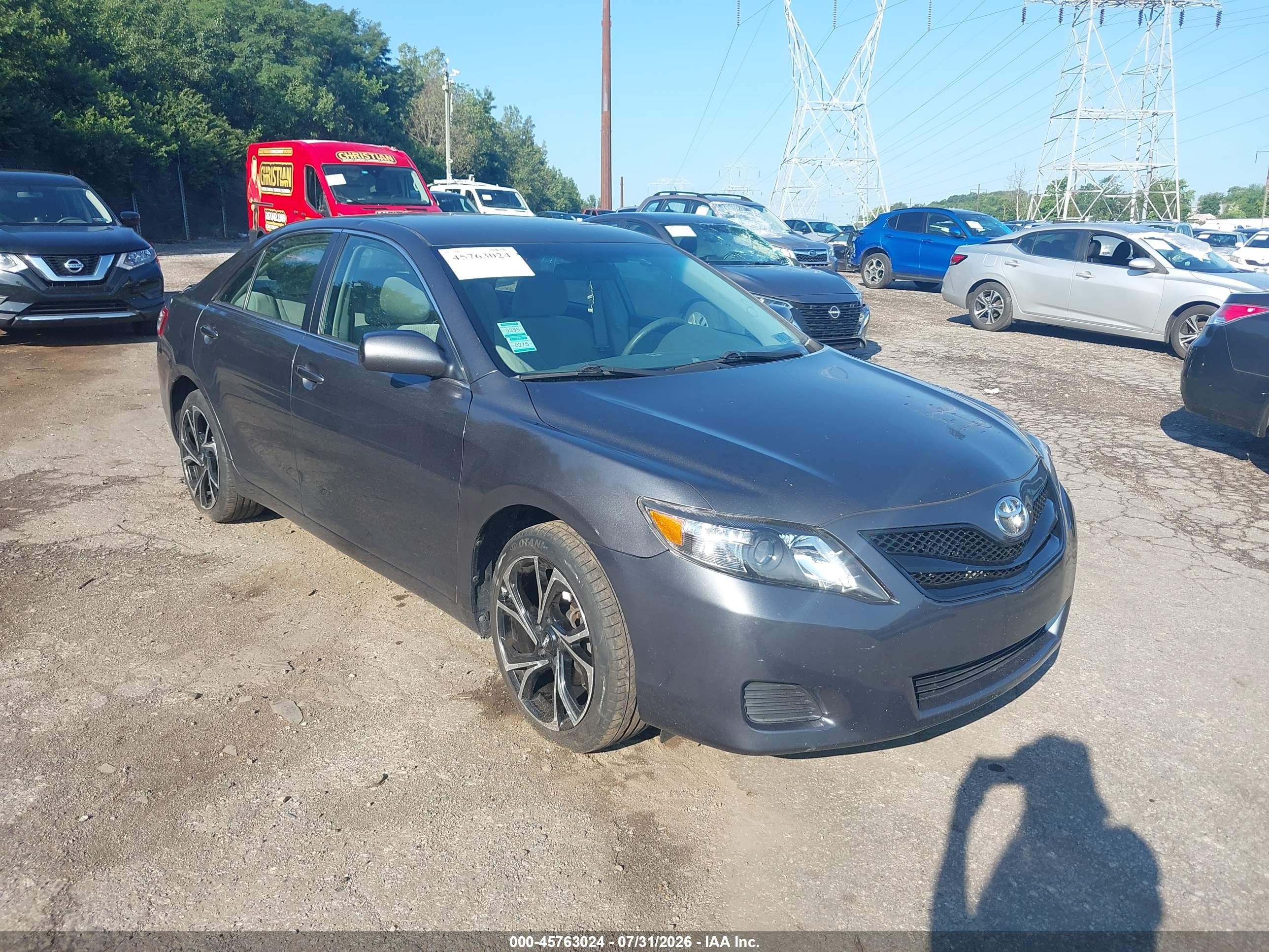2011 Toyota Camry, VIN 4T1BF3EK4BU153233 — Rear end