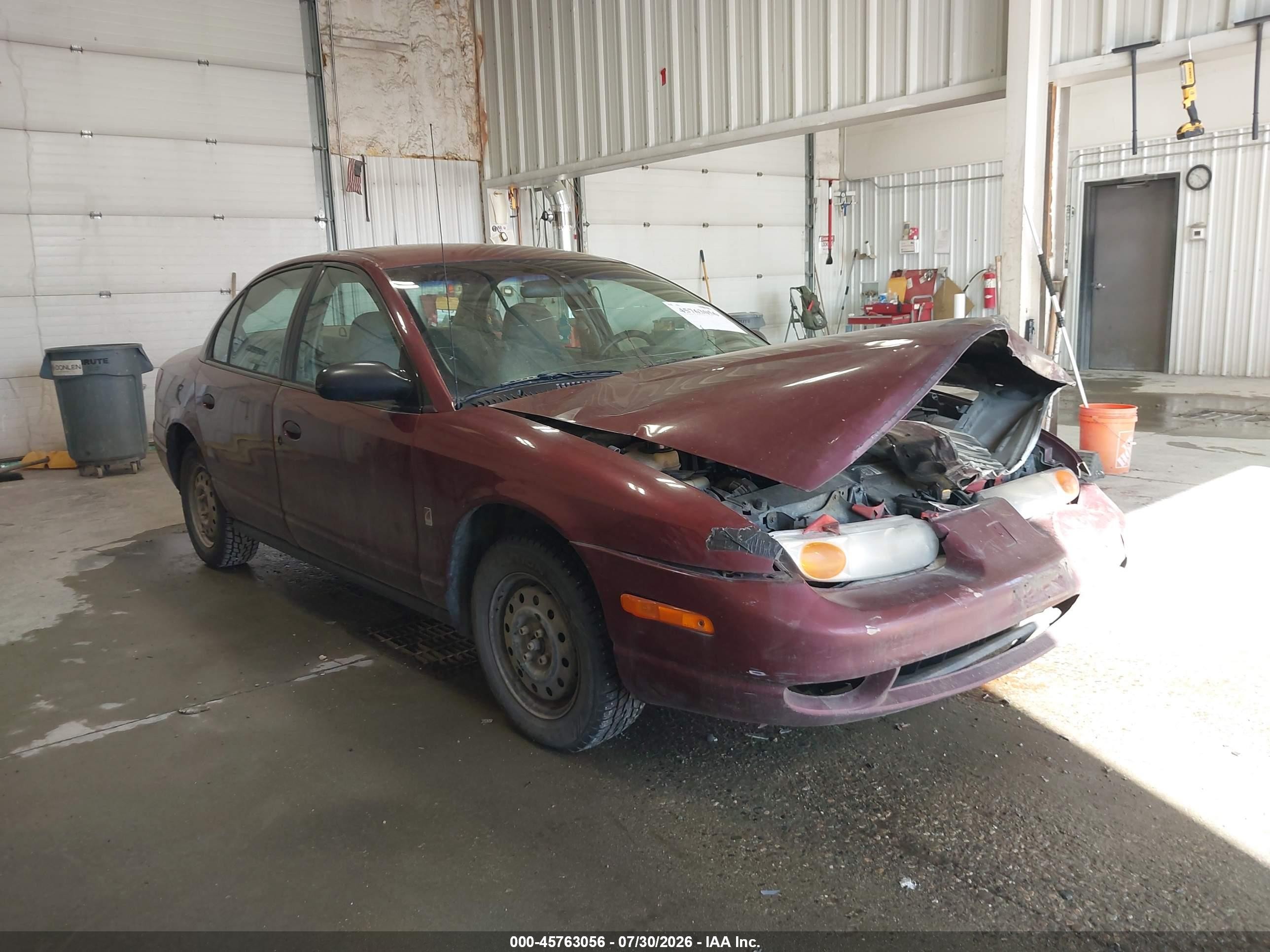 2002 Saturn SL, VIN 1G8ZG54872Z201466 — Normal wear