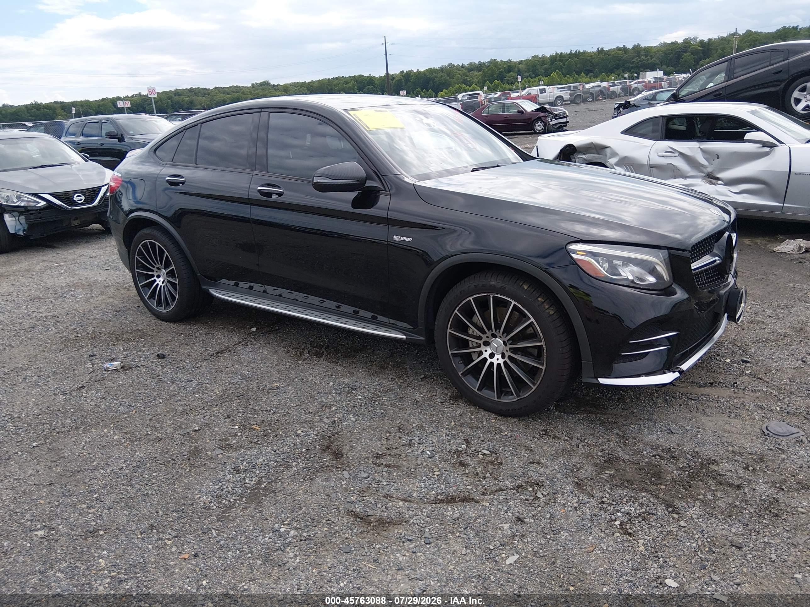 2017 Mercedes-Benz GLC 43 AMG, VIN WDC0J6EB3HF266951 — Front end