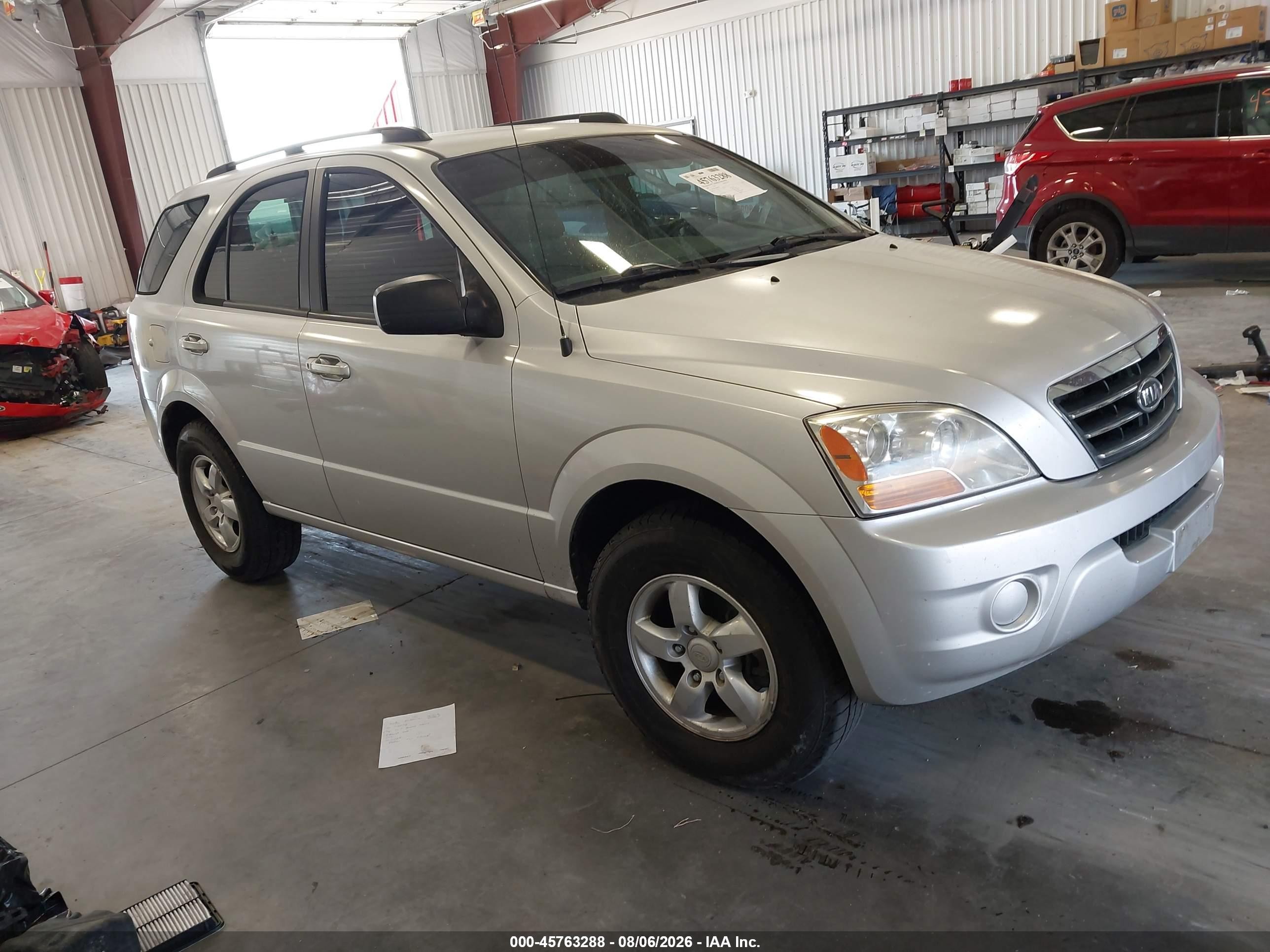 2008 Kia Sorento LX, VIN KNDJD735085848130 — Not stated