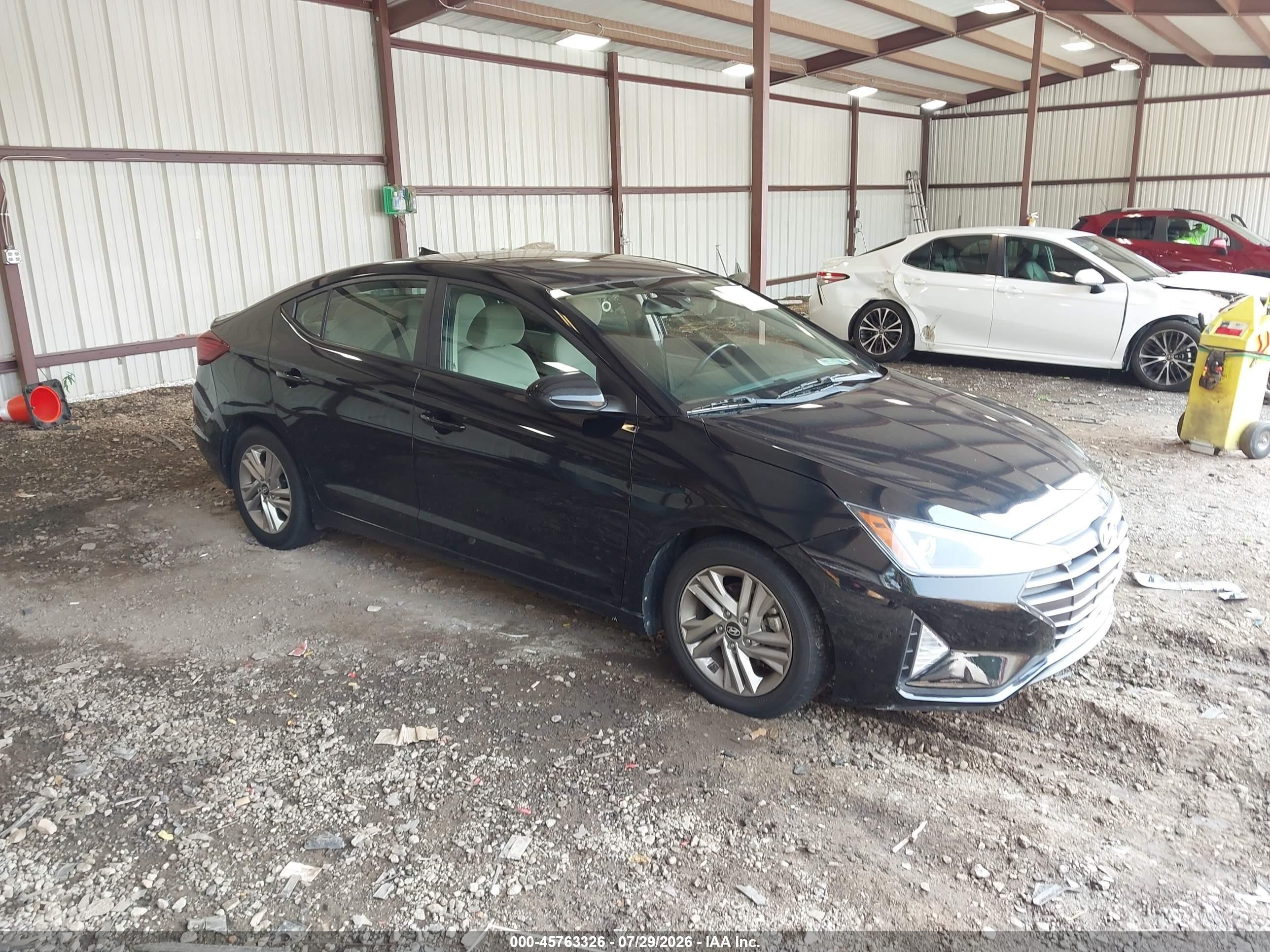 2019 Hyundai Elantra SEL, VIN KMHD84LF0KU774046 — Normal wear