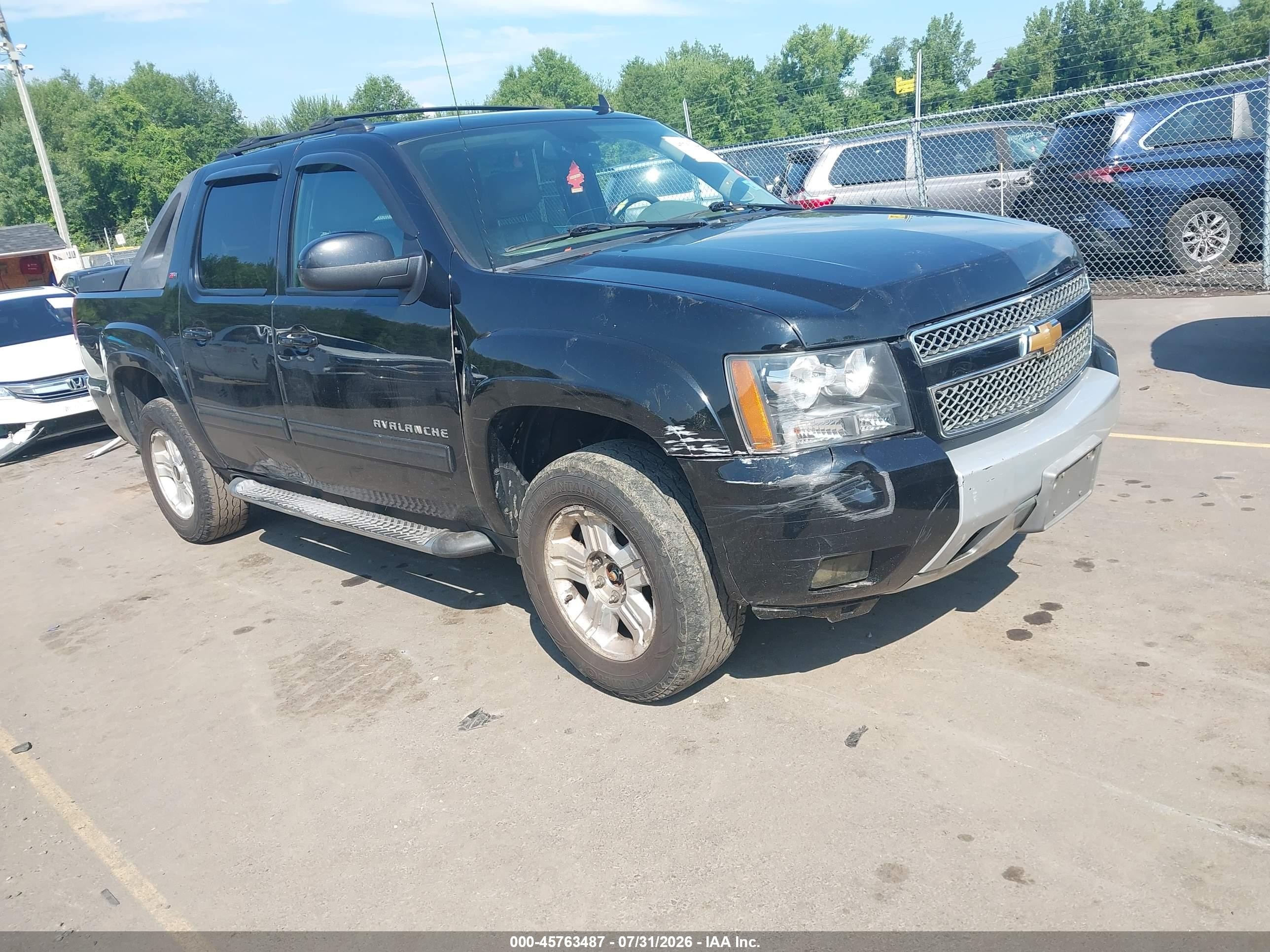 2012 Chevrolet Avalanche LT, VIN 3GNTKFE73CG164706 — Normal wear