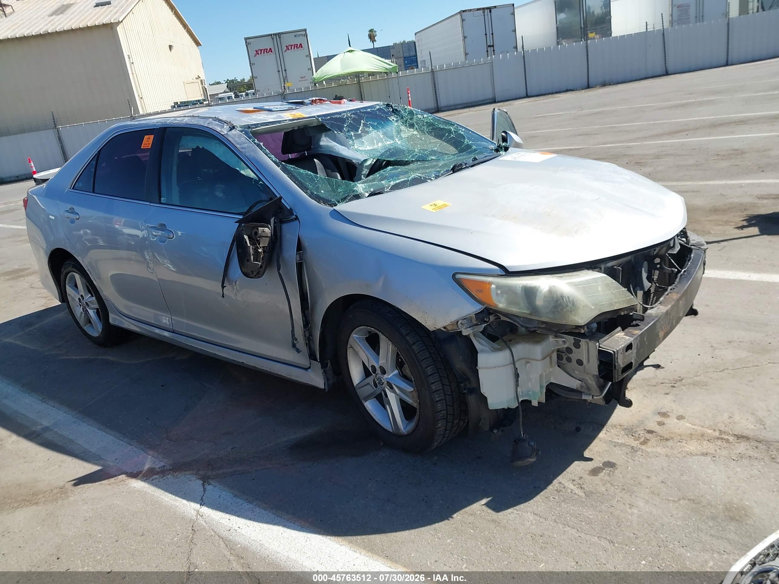 2014 Toyota Camry SE, VIN 4T1BF1FK9EU354763 — Biohazard / chemical