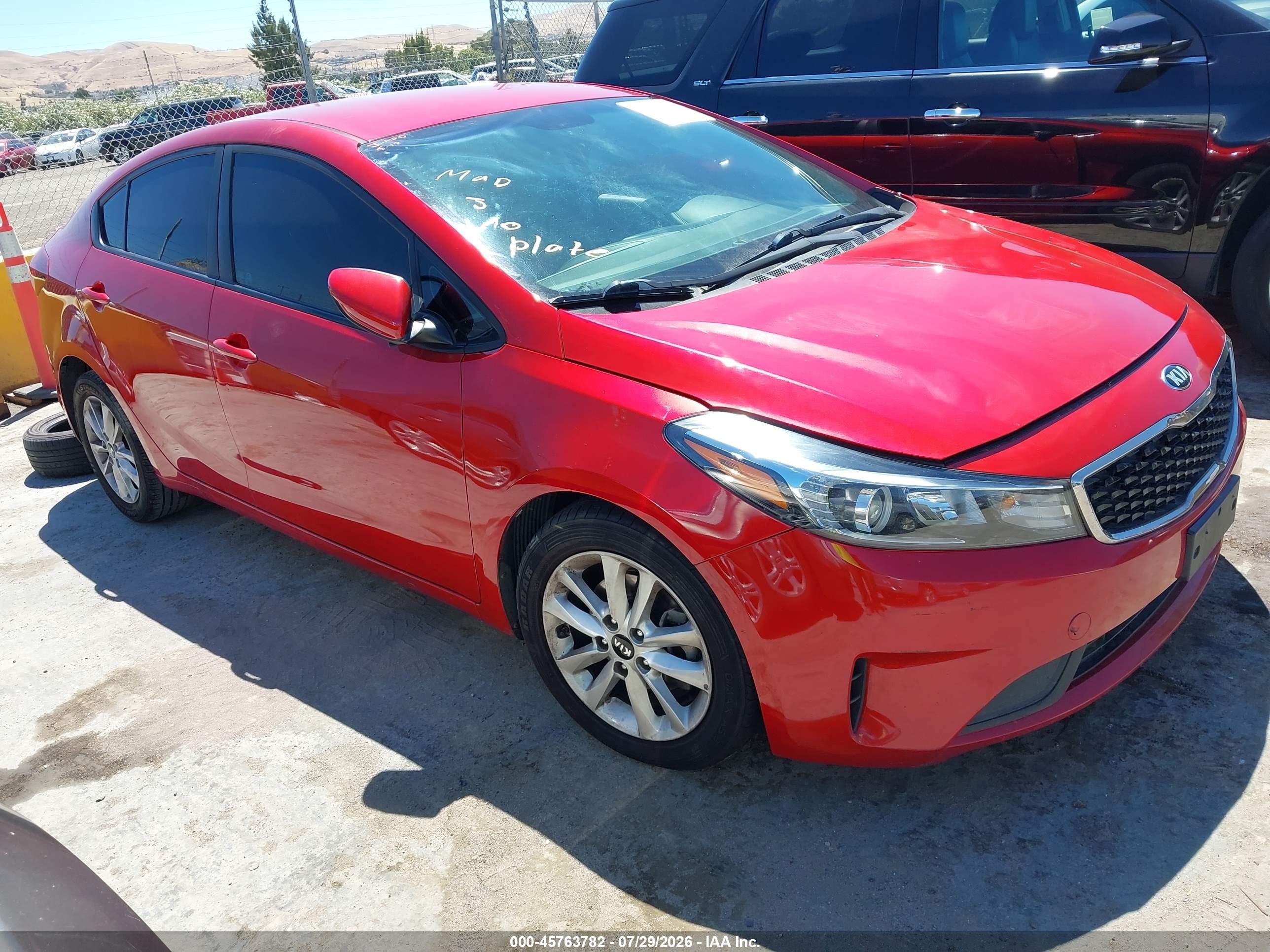 2017 Kia Forte LX, VIN 3KPFL4A73HE134282 — Normal wear