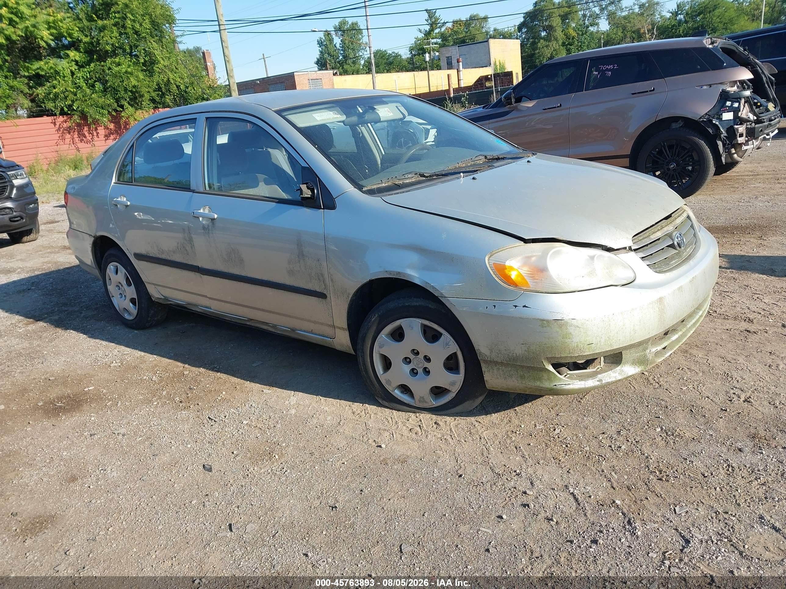 2004 Toyota Corolla LE, VIN JTDBR32E142033477 — Normal wear
