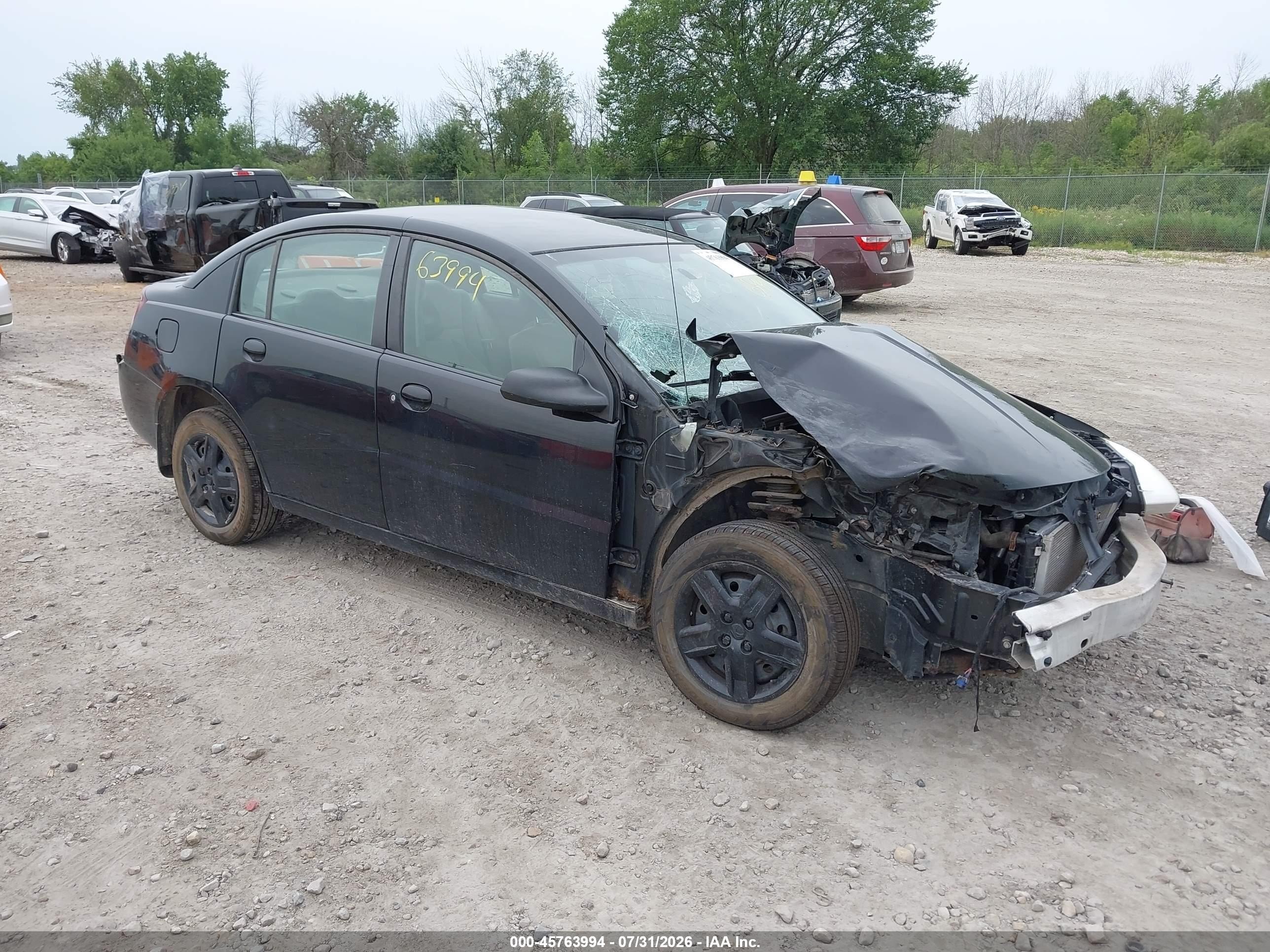 2006 Saturn ION, VIN 1G8AJ55F26Z206513 — Front end