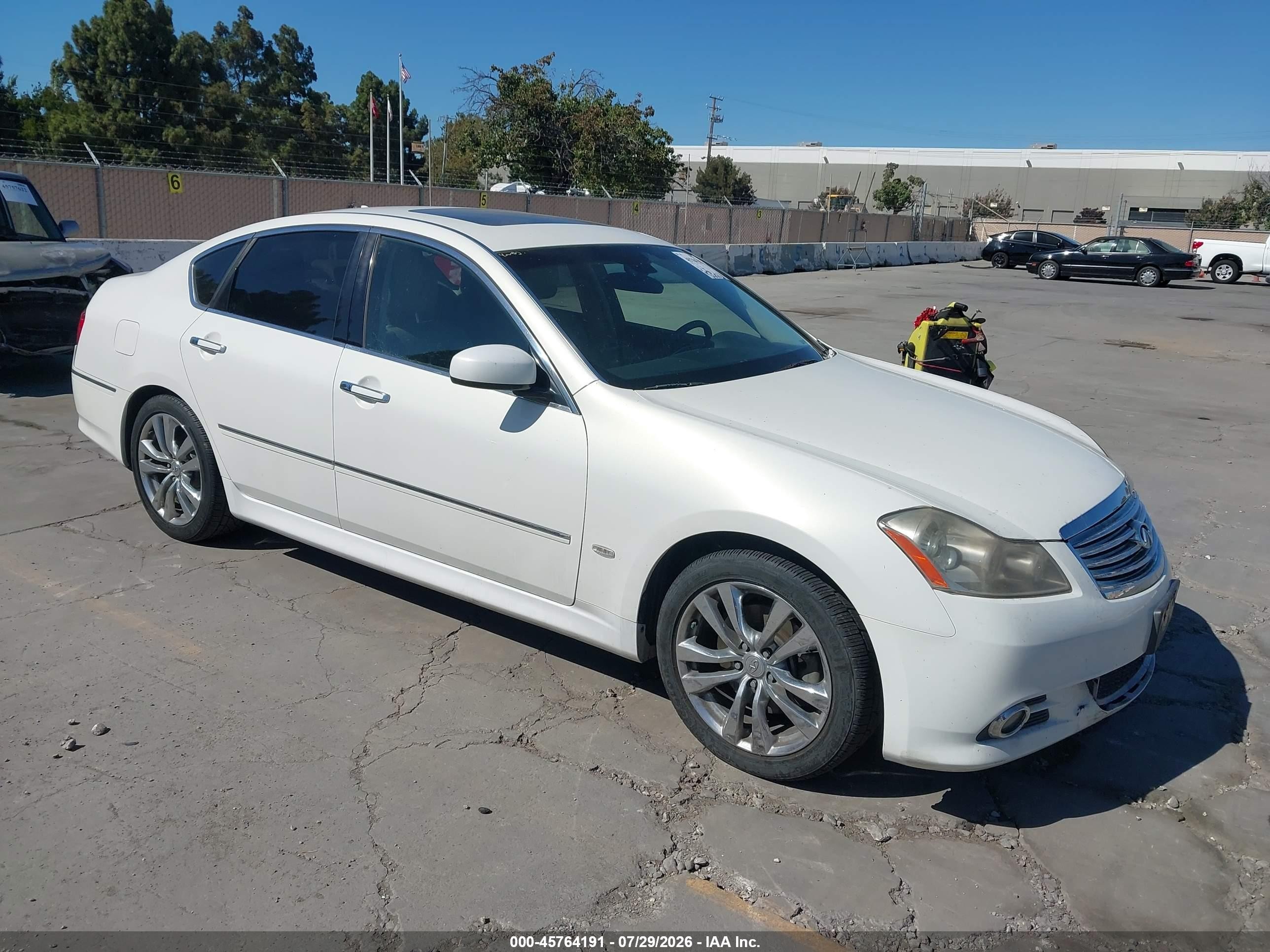 2008 Infiniti M, VIN JNKBY01E98M500835 — Normal wear
