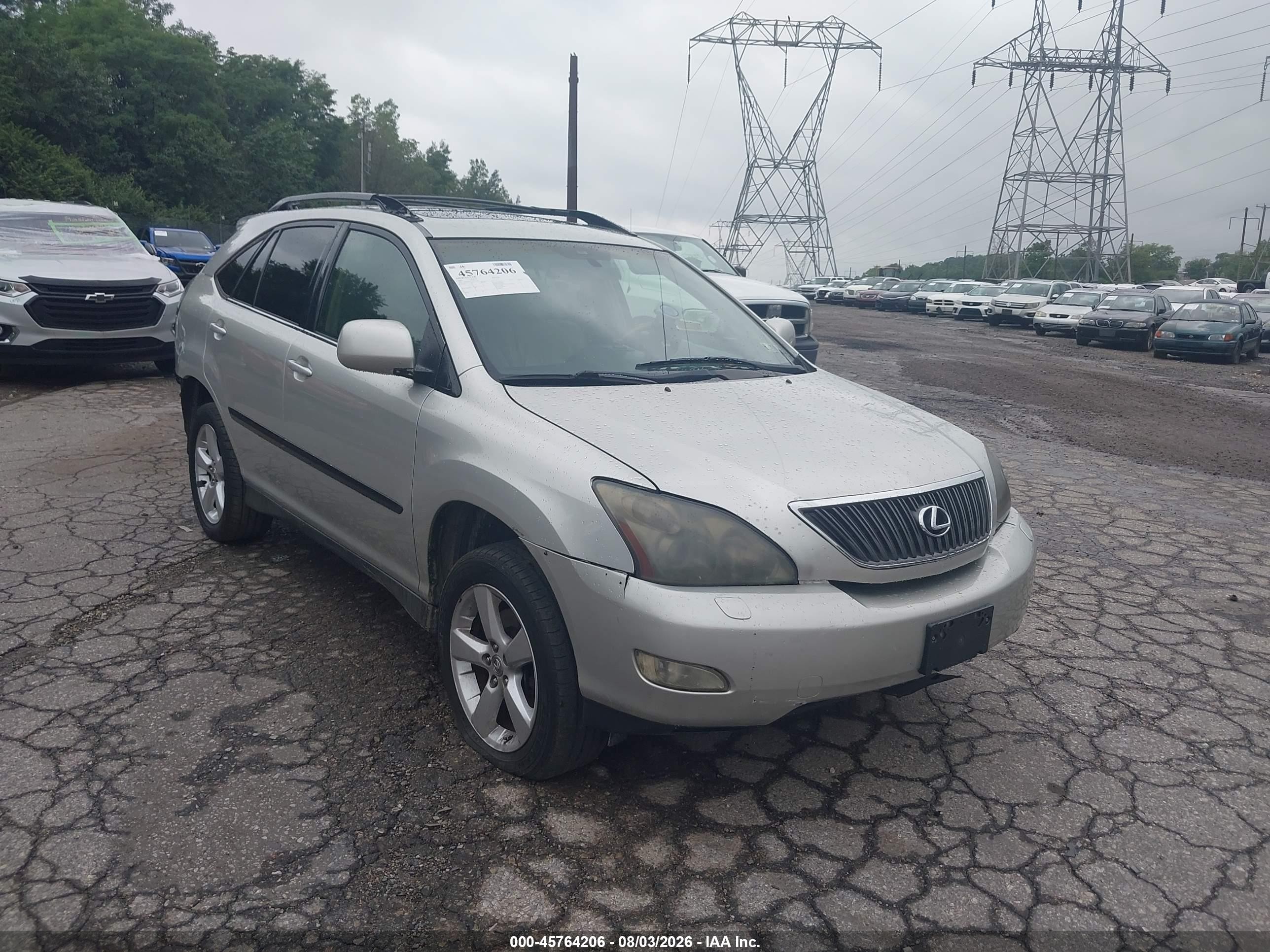 2004 Lexus RX 330, VIN JTJHA31U140051741 — Rear end