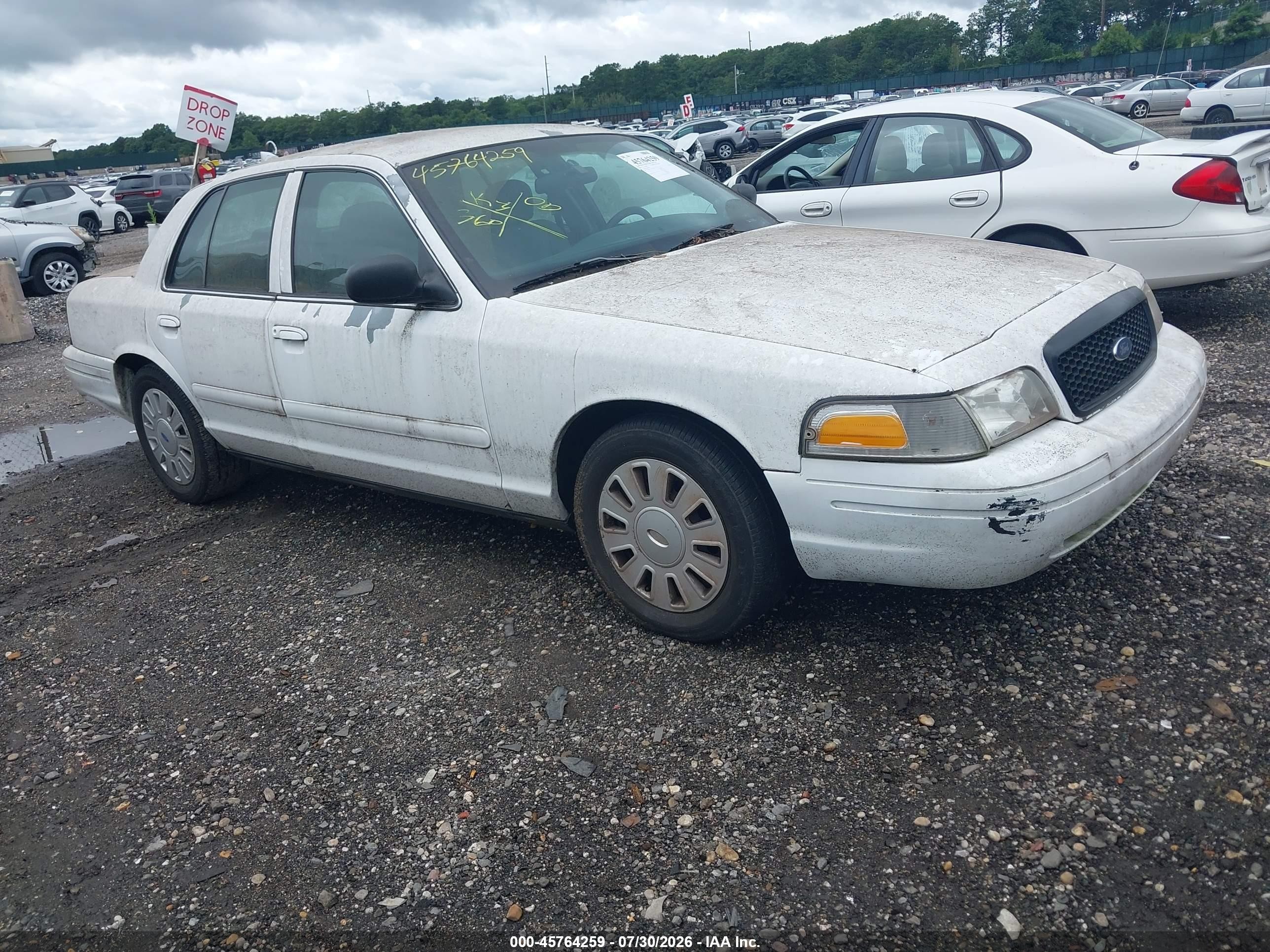 2008 Ford Police Interceptor, VIN 2FAFP71V18X149755 — Normal wear