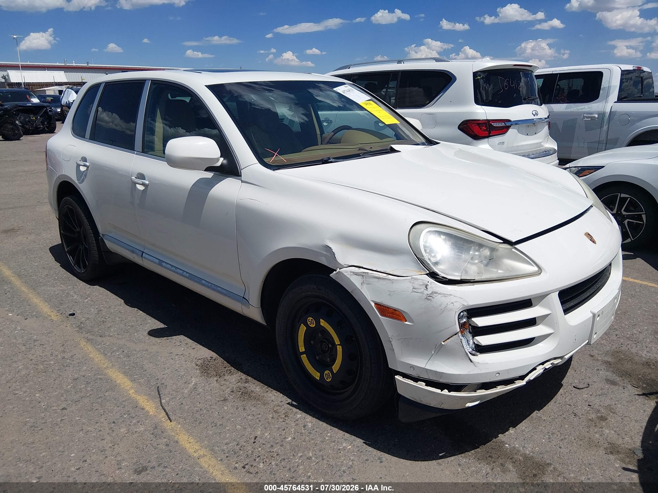 2008 Porsche Cayenne, VIN WP1AA29P38LA17574 — Перед