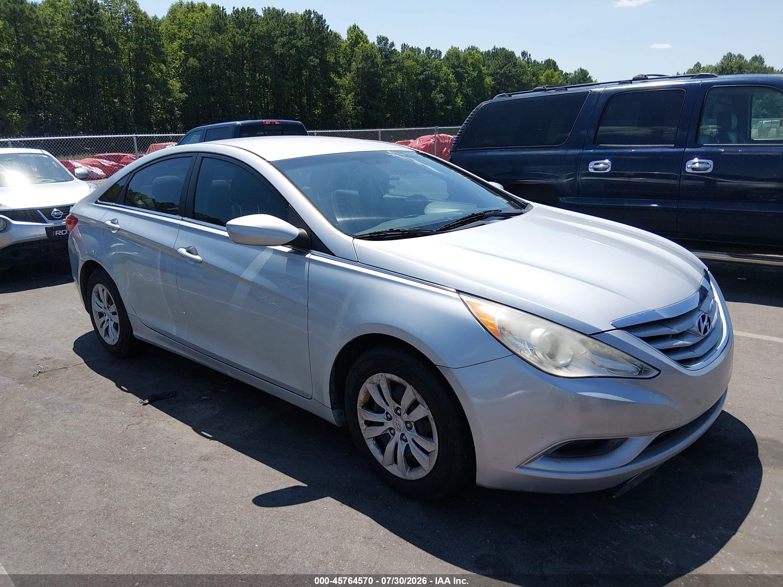 2012 Hyundai Sonata GLS, VIN 5NPEB4ACXCH467997 — Normal wear