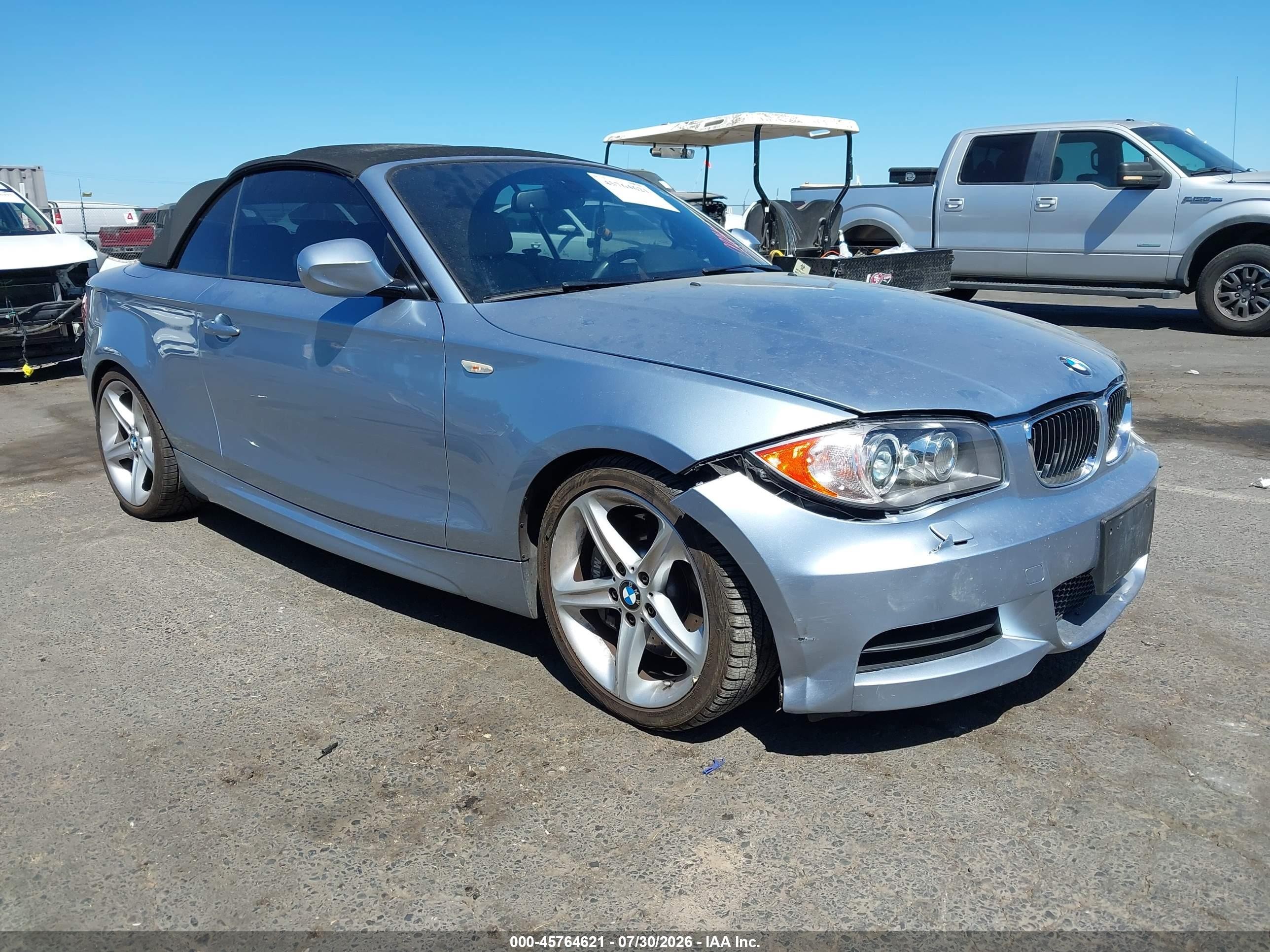 2010 BMW 1 Series 135i, VIN WBAUN9C51AVK41730 — Front end