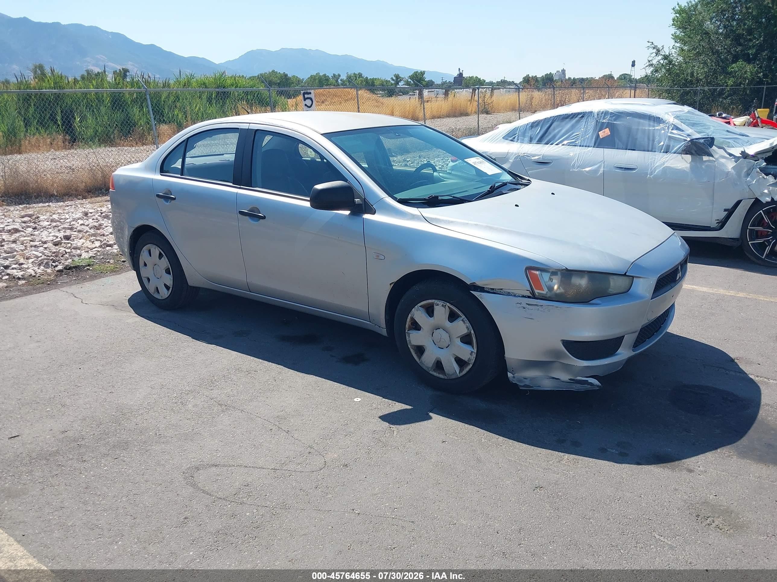 2008 Mitsubishi Lancer DE, VIN JA3AU16U08U035276 — Normal wear