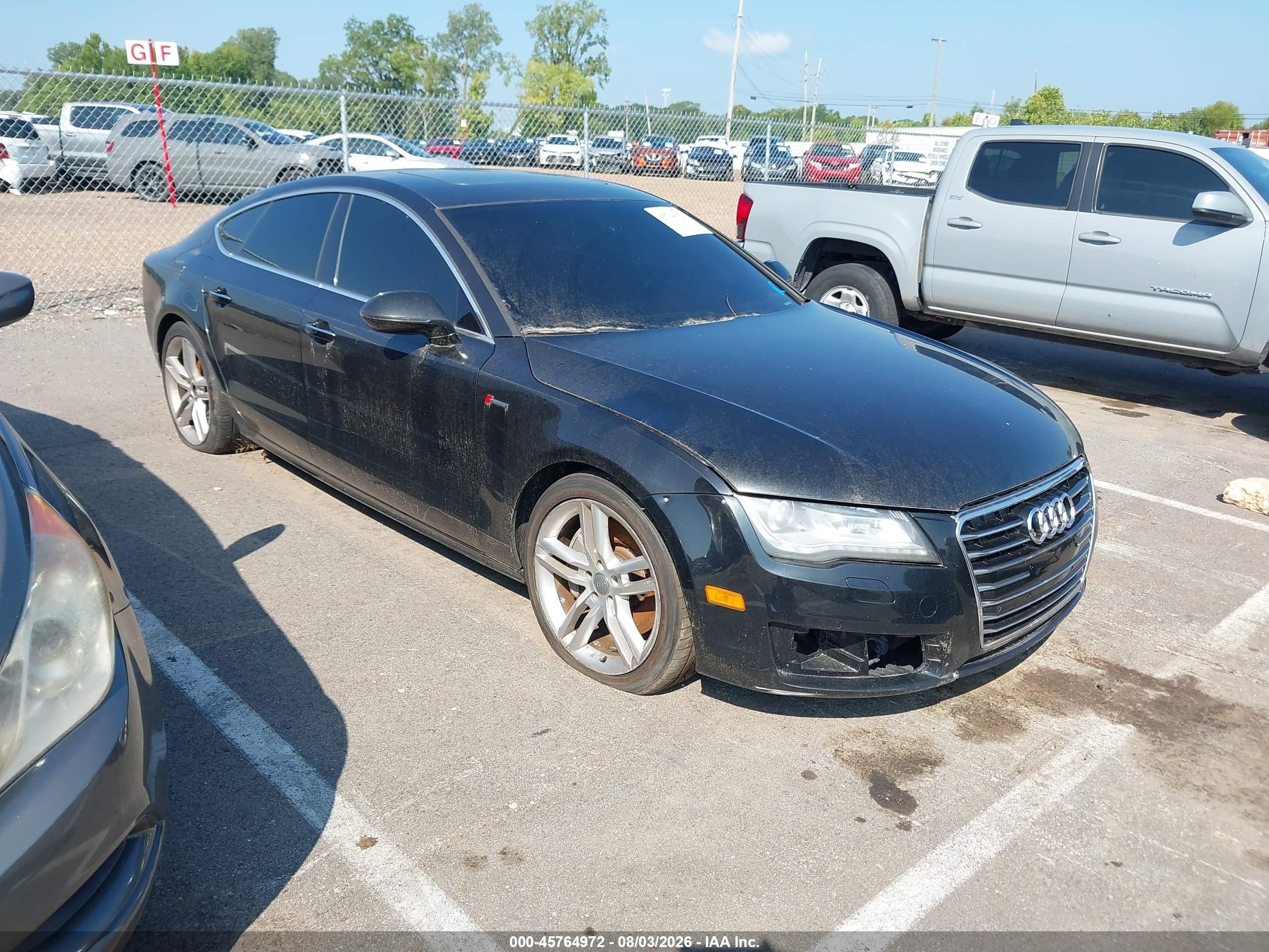 2013 Audi A7 Premium Plus, VIN WAUYGAFC4DN024362 — Normal wear