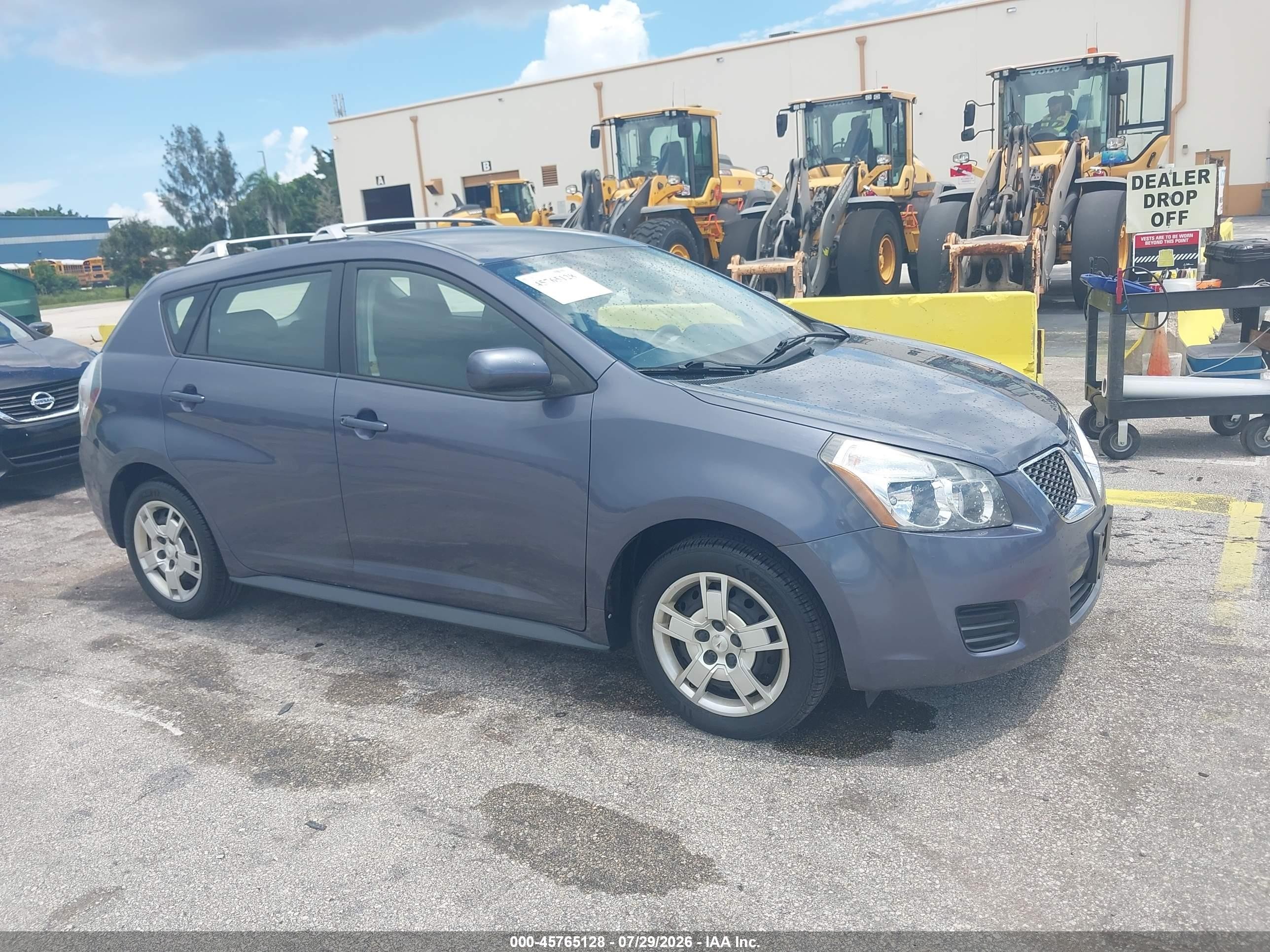 2009 Pontiac Vibe, VIN 5Y2SM67019Z425127 — Normal wear