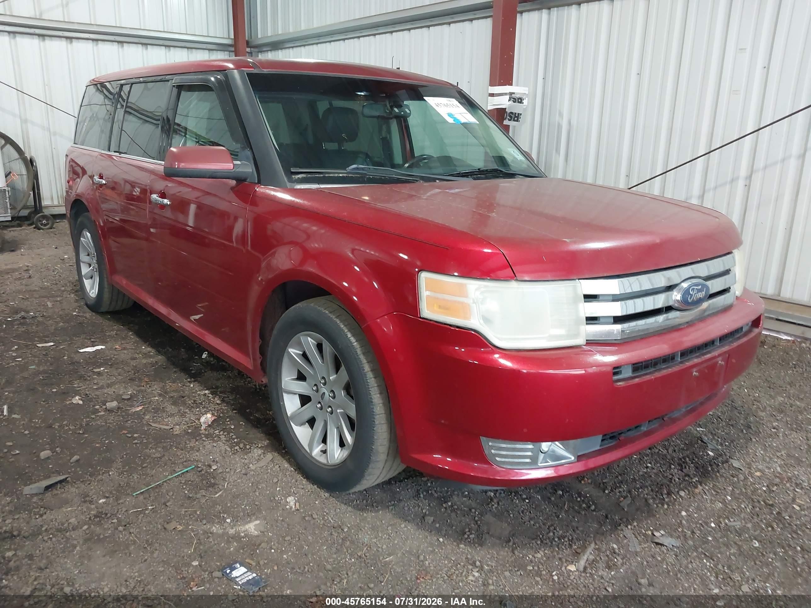 2009 Ford Flex SEL, VIN 2FMDK52C19BA12746 — Normal wear