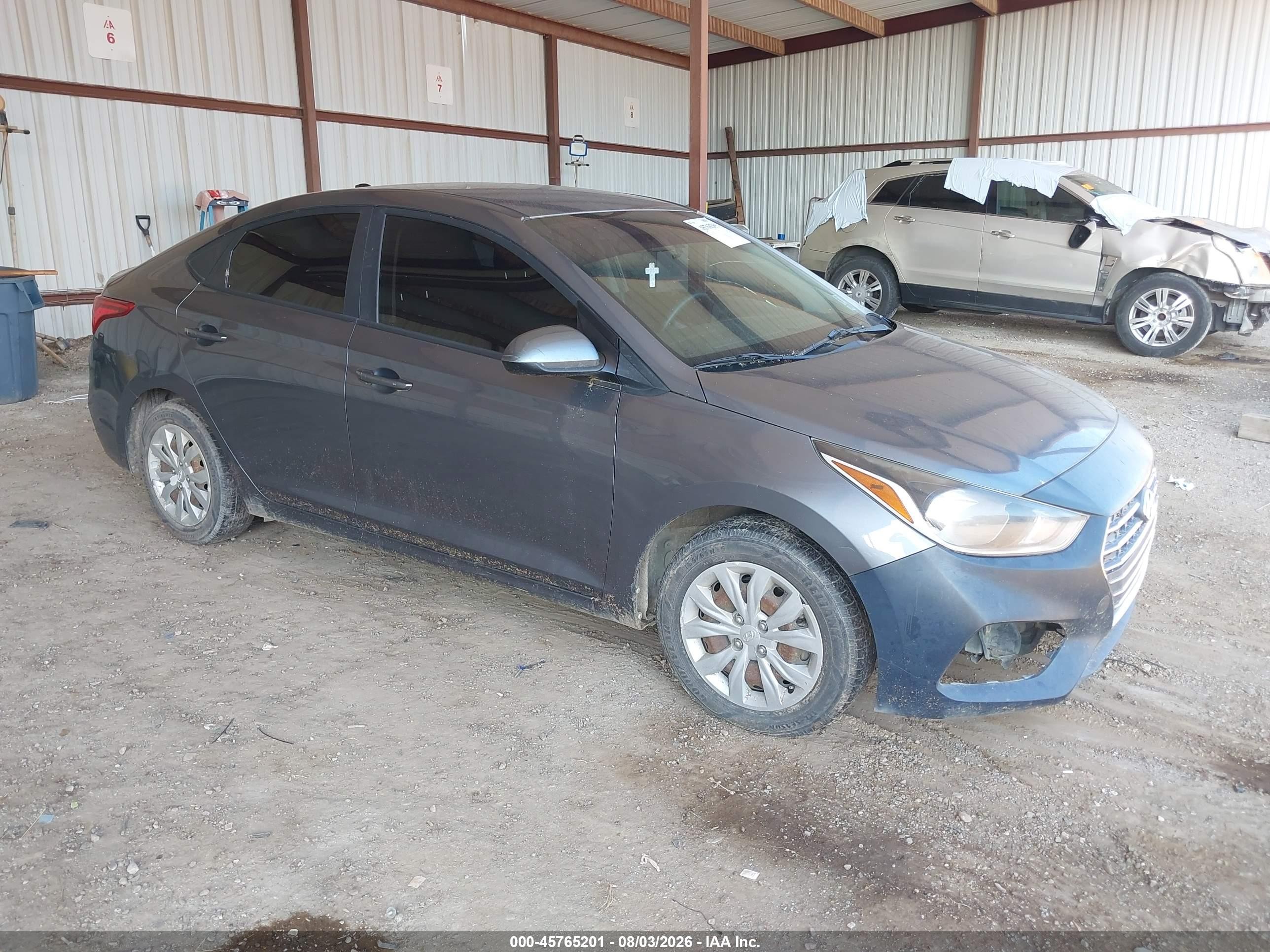 2019 Hyundai Accent SE, VIN 3KPC24A35KE064472 — Normal wear