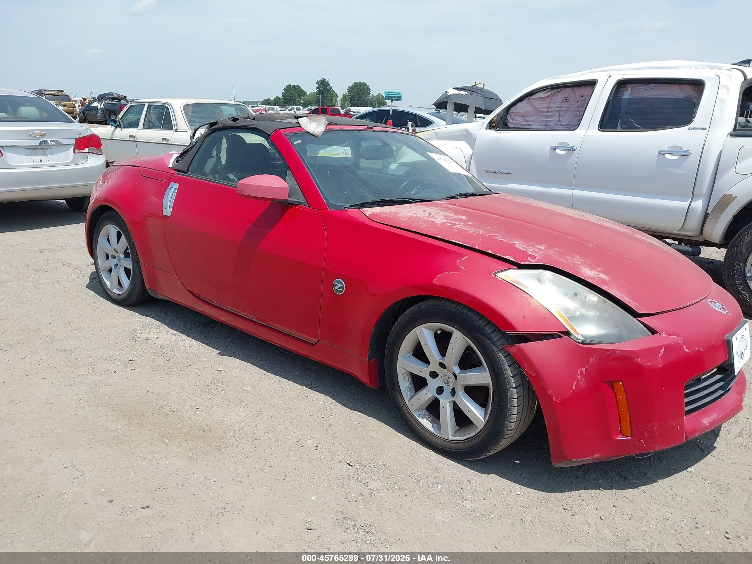 2004 Nissan 350Z Enthusiast, VIN JN1AZ36A94T005992 — Обычный износ