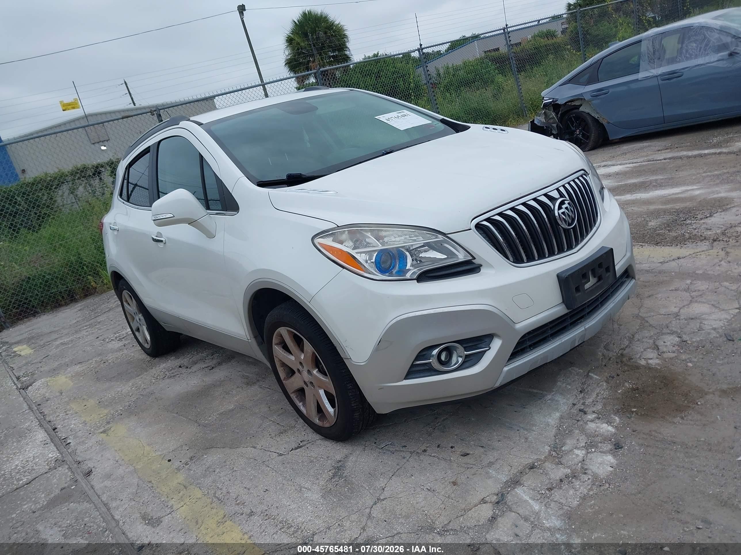 2014 Buick Encore Leather, VIN KL4CJCSBXEB699752 — Normal wear
