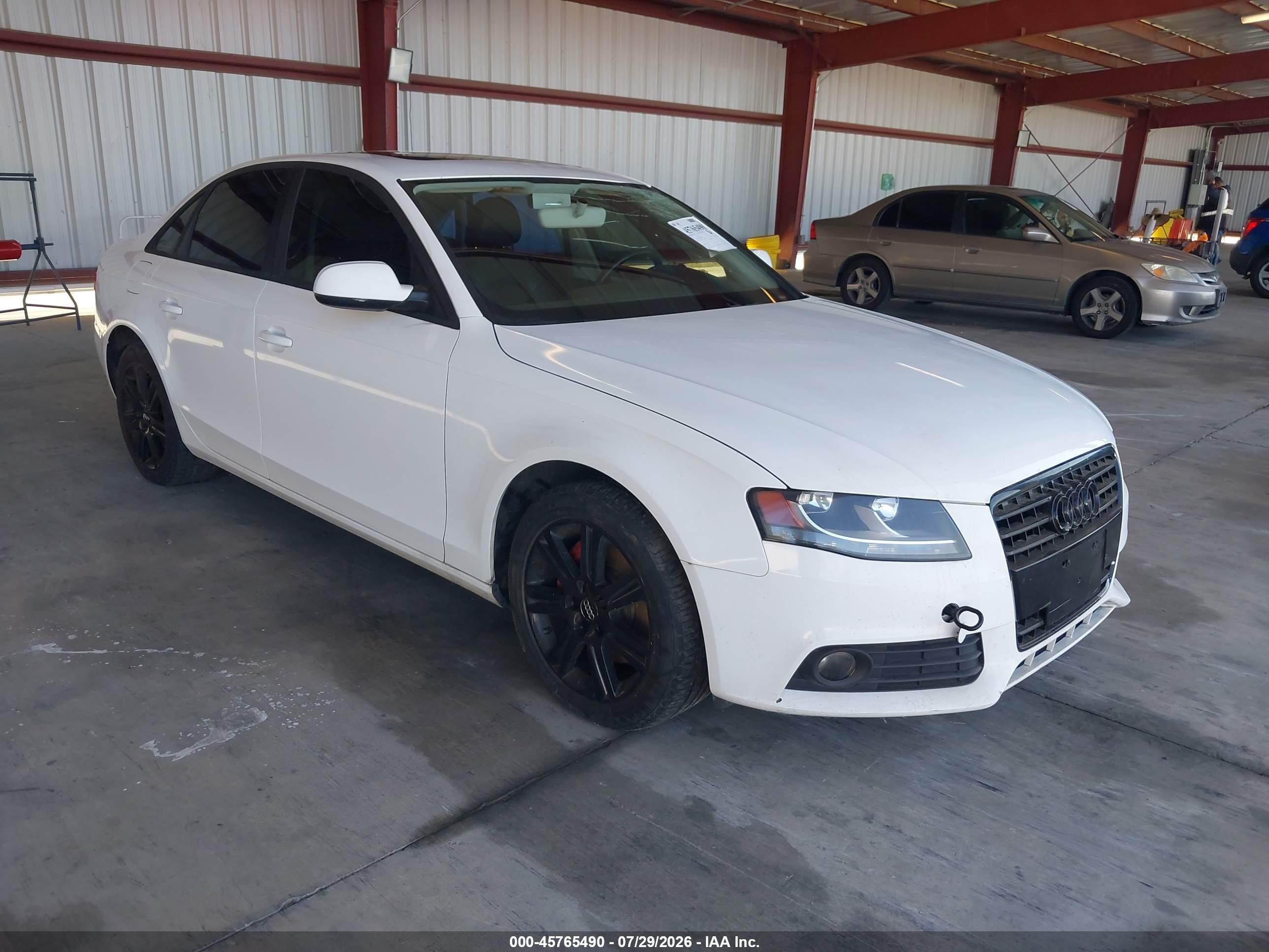 2011 Audi A4 Premium, VIN WAUAFAFL0BN010041 — Normal wear