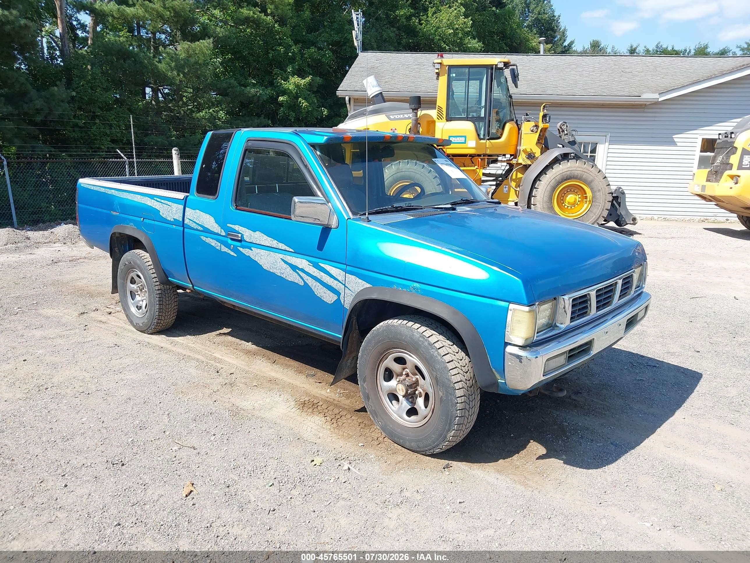 1995 Nissan Frontier SE, VIN 1N6HD16YXSC314943 — Normal wear