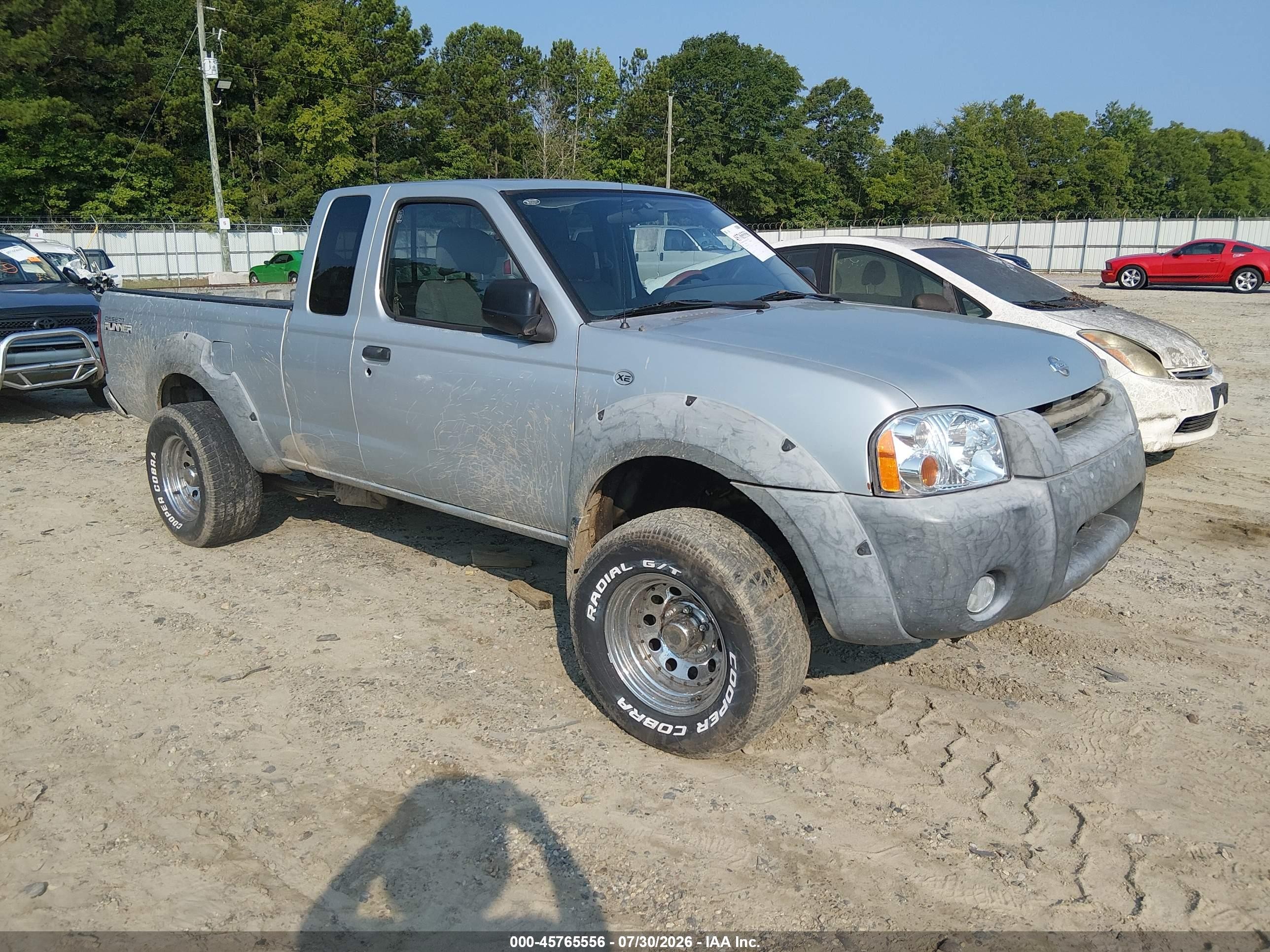 2001 Nissan Frontier XE Desert Runner, VIN 1N6ED26T31C402177 — Rear end