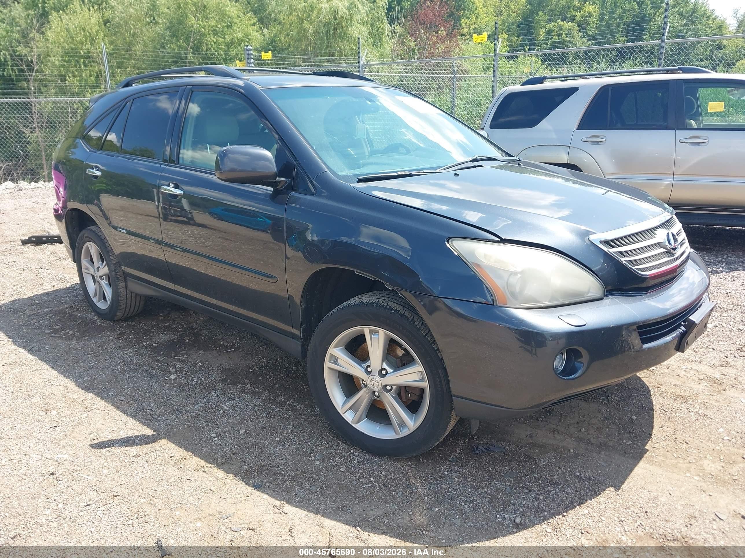 2008 Lexus RX 400h, VIN JTJHW31U182045630 — Normal wear