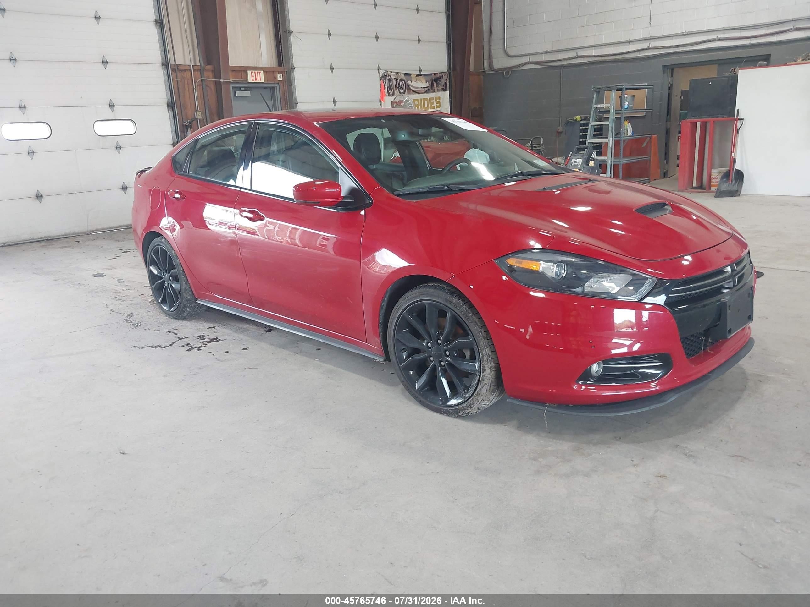 2016 Dodge Dart GT, VIN 1C3CDFEBXGD685145 — Side