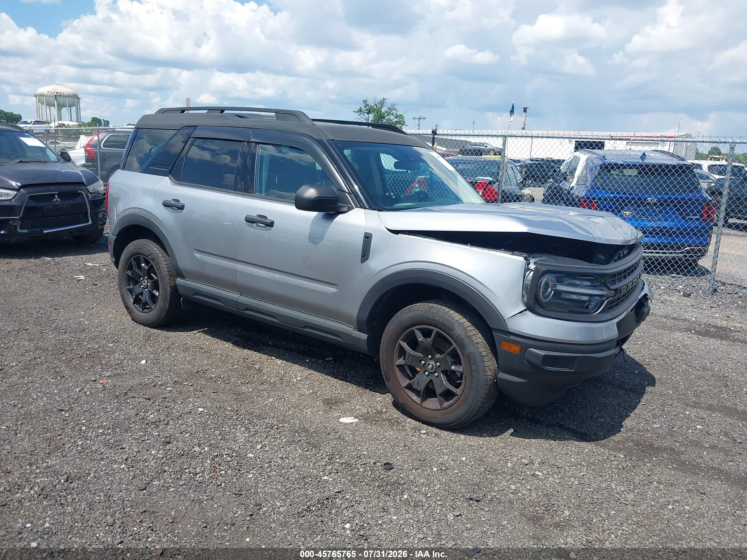2021 Ford Bronco Sport, VIN 3FMCR9A64MRA29383 — Front end